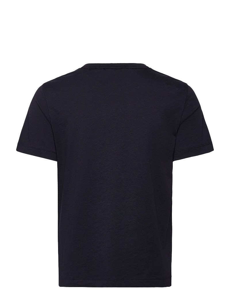 GANT - REG GRAPHIC PRINT SS T-SHIRT - t-shirts - evening blue - 1