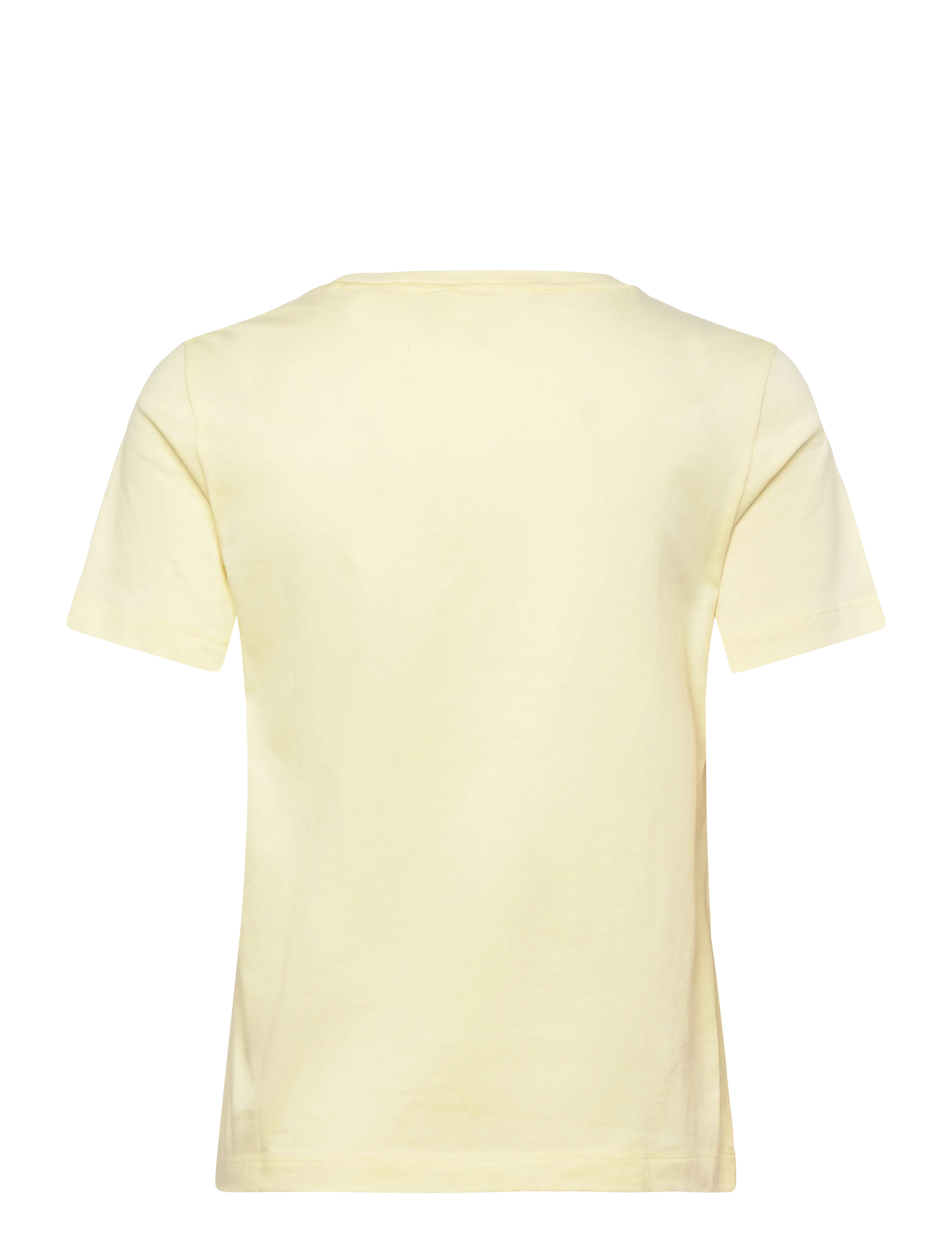 Gant - REG GRAPHIC PRINT SS T-SHIRT - t-shirts - vanilla yellow - 2