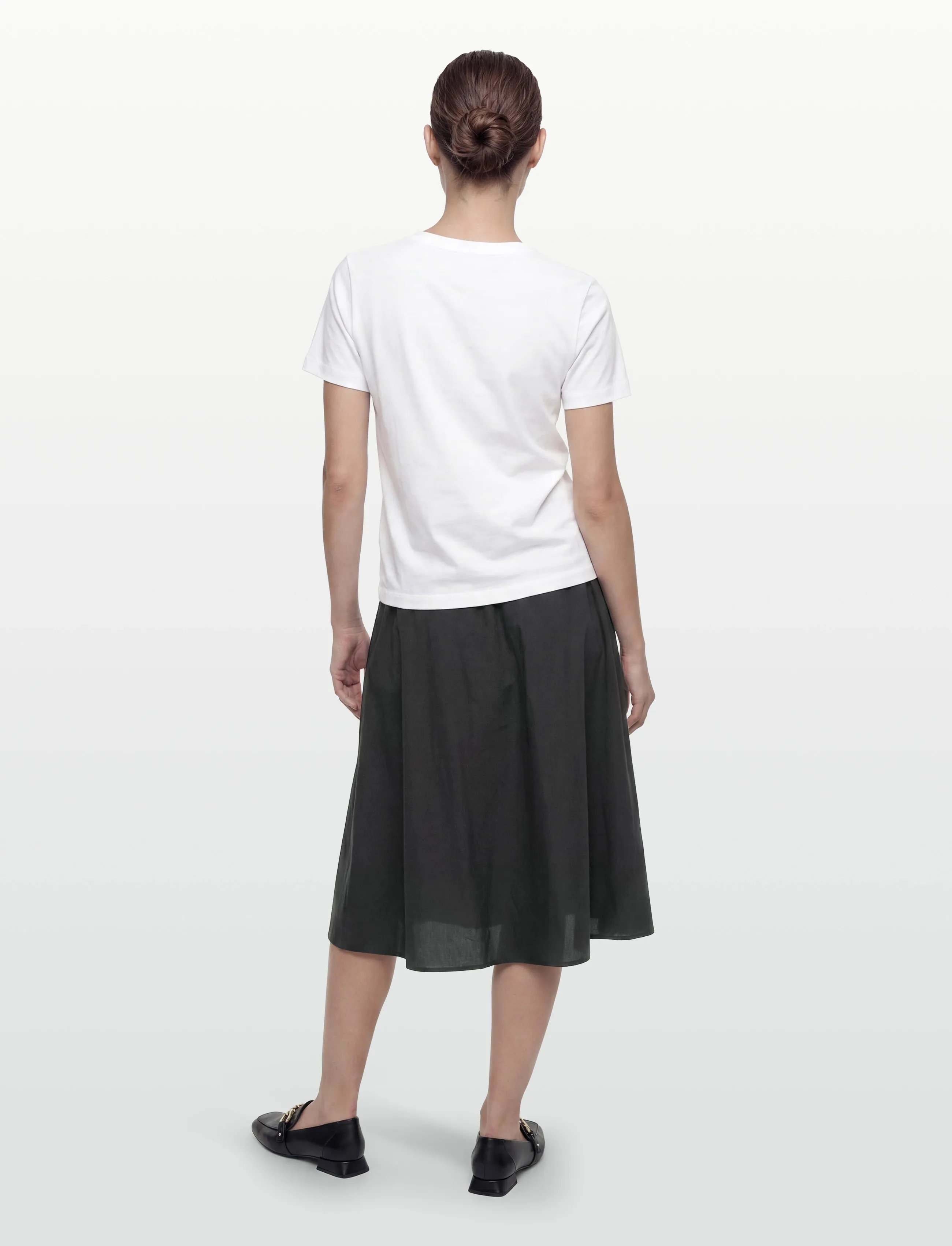 Gant - REG GRAPHIC PRINT SS T-SHIRT - t-shirts - white - 4