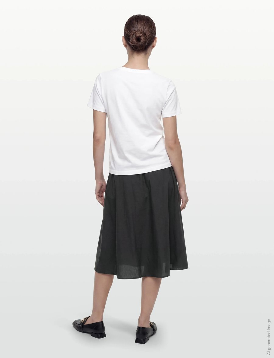Gant - REG GRAPHIC PRINT SS T-SHIRT - t-shirts - white - 4