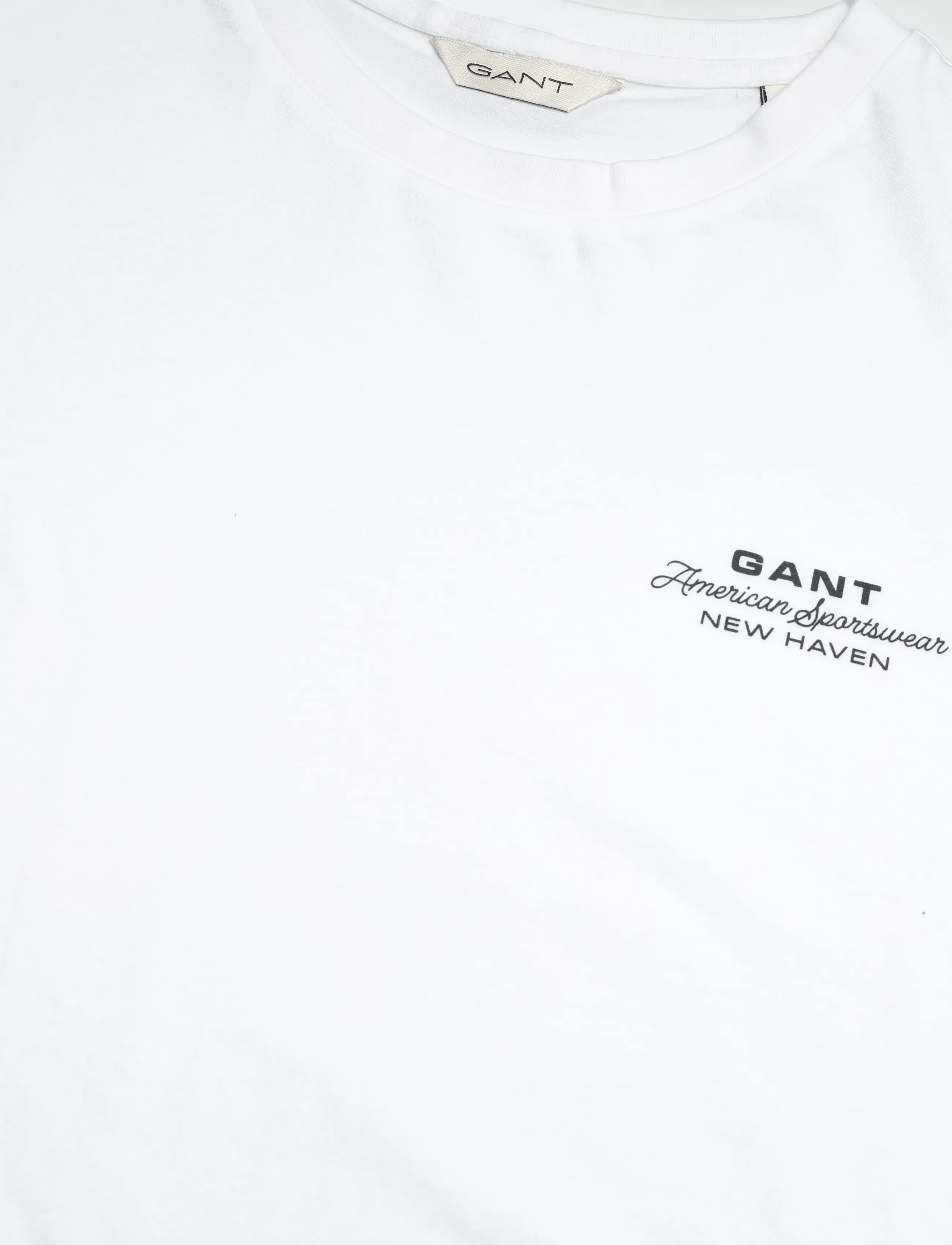 Gant - REG GRAPHIC PRINT SS T-SHIRT - t-shirts - white - 5