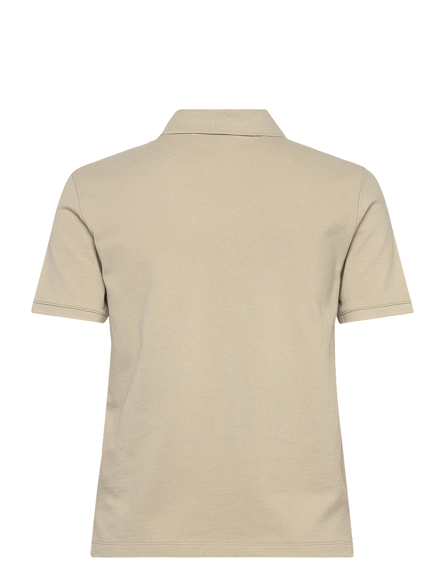 Gant - REG SHIELD SS PIQUE POLO - polosärgid - country beige - 2