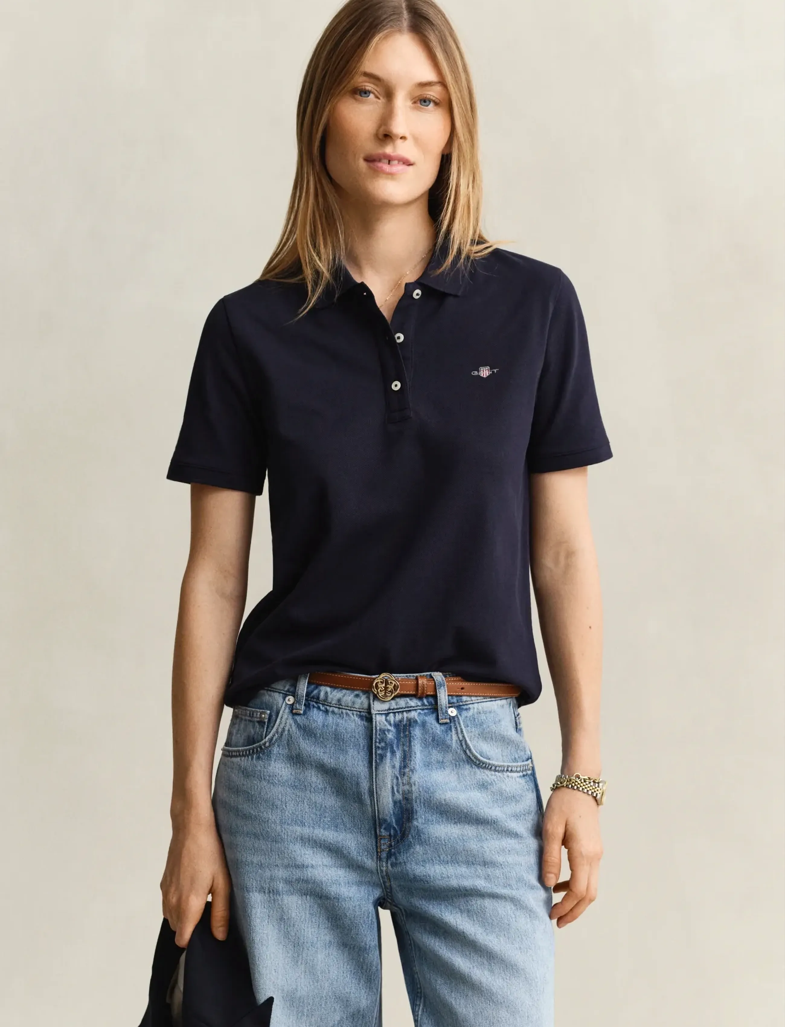 Reg Shield Ss Pique Polo