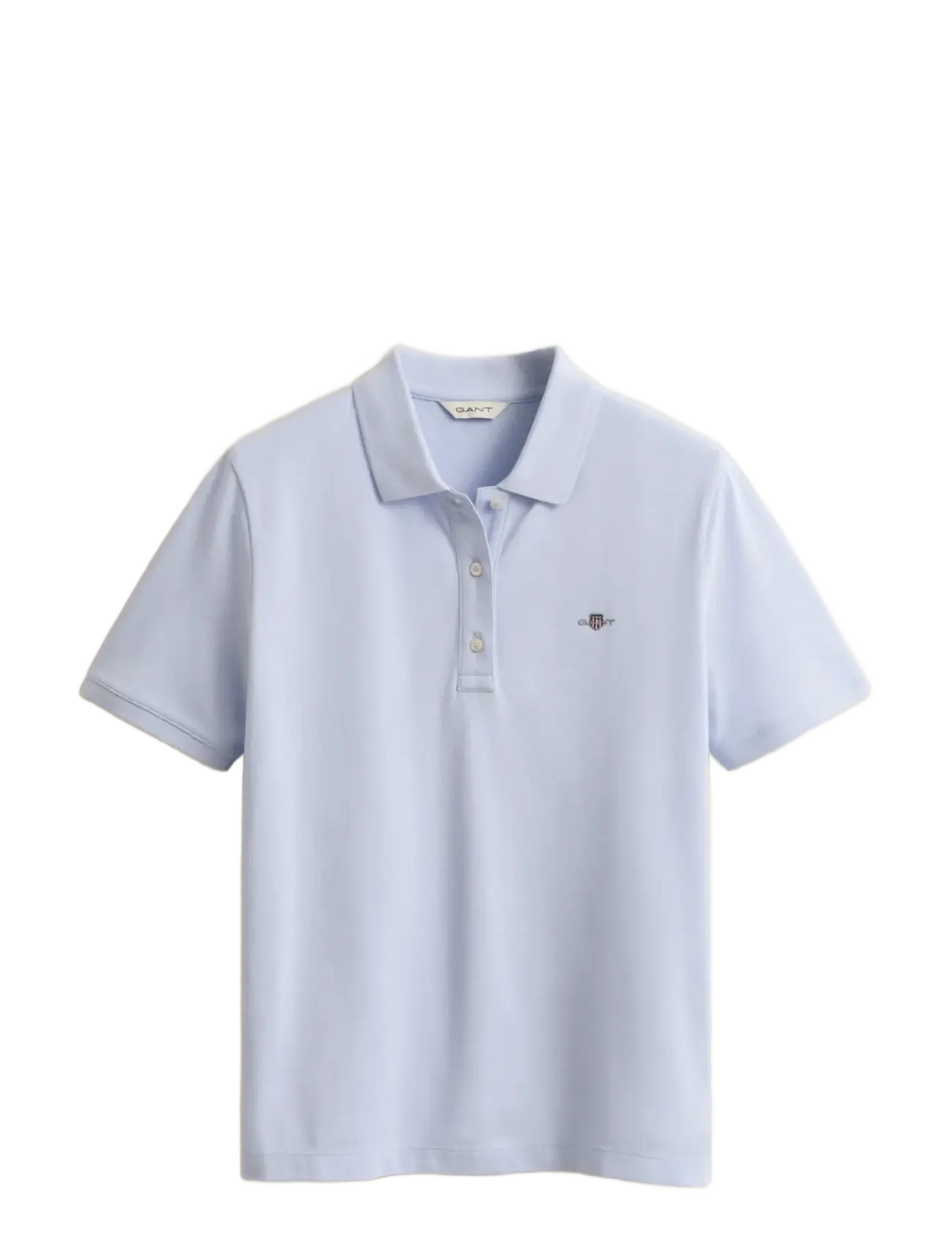 Gant REG SHIELD SS PIQUE POLO - Pikéer - LIGHT BLUE / blue