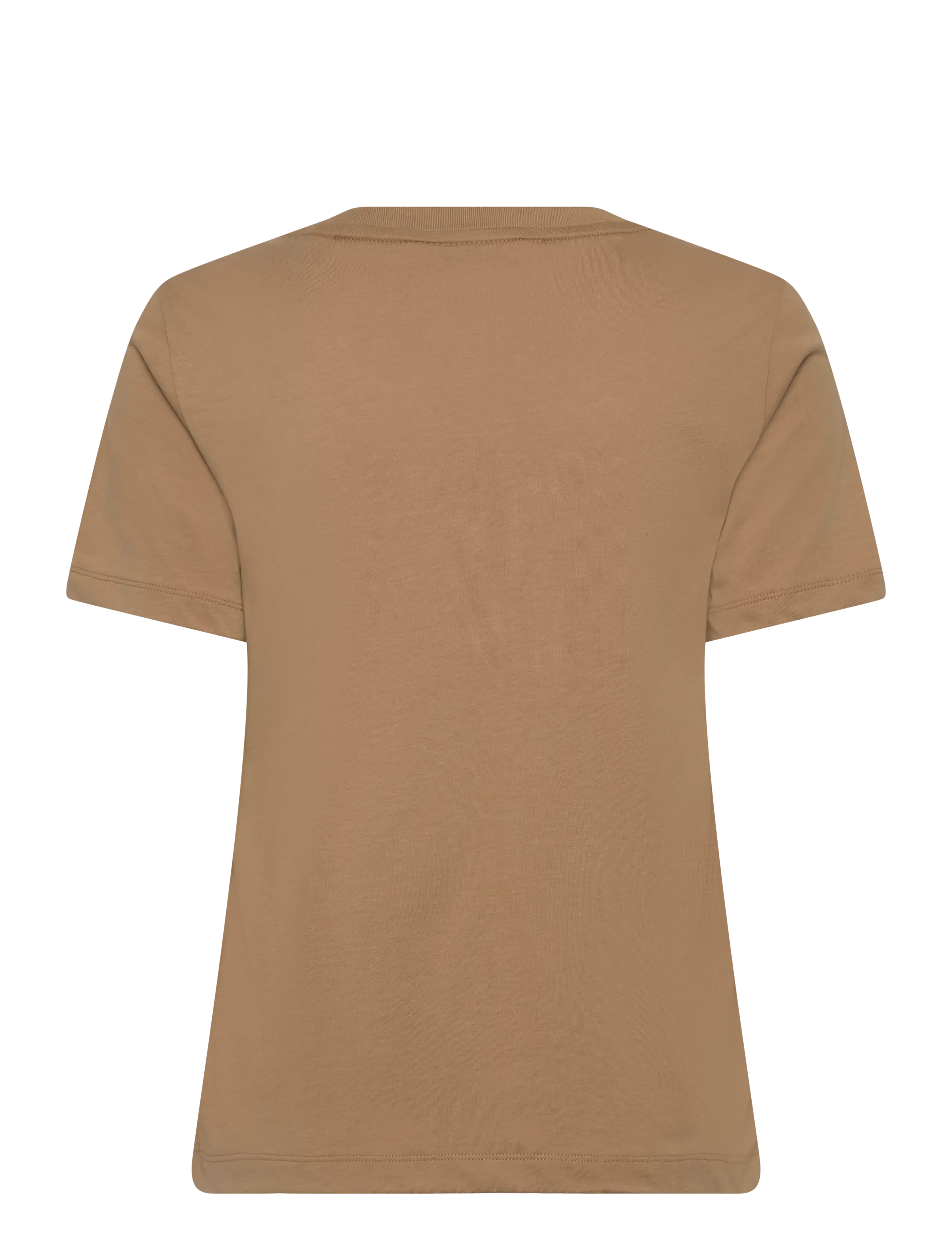 Gant - REG SHIELD LOGO SS T-SHIRT - laveste priser - caramel beige - 1