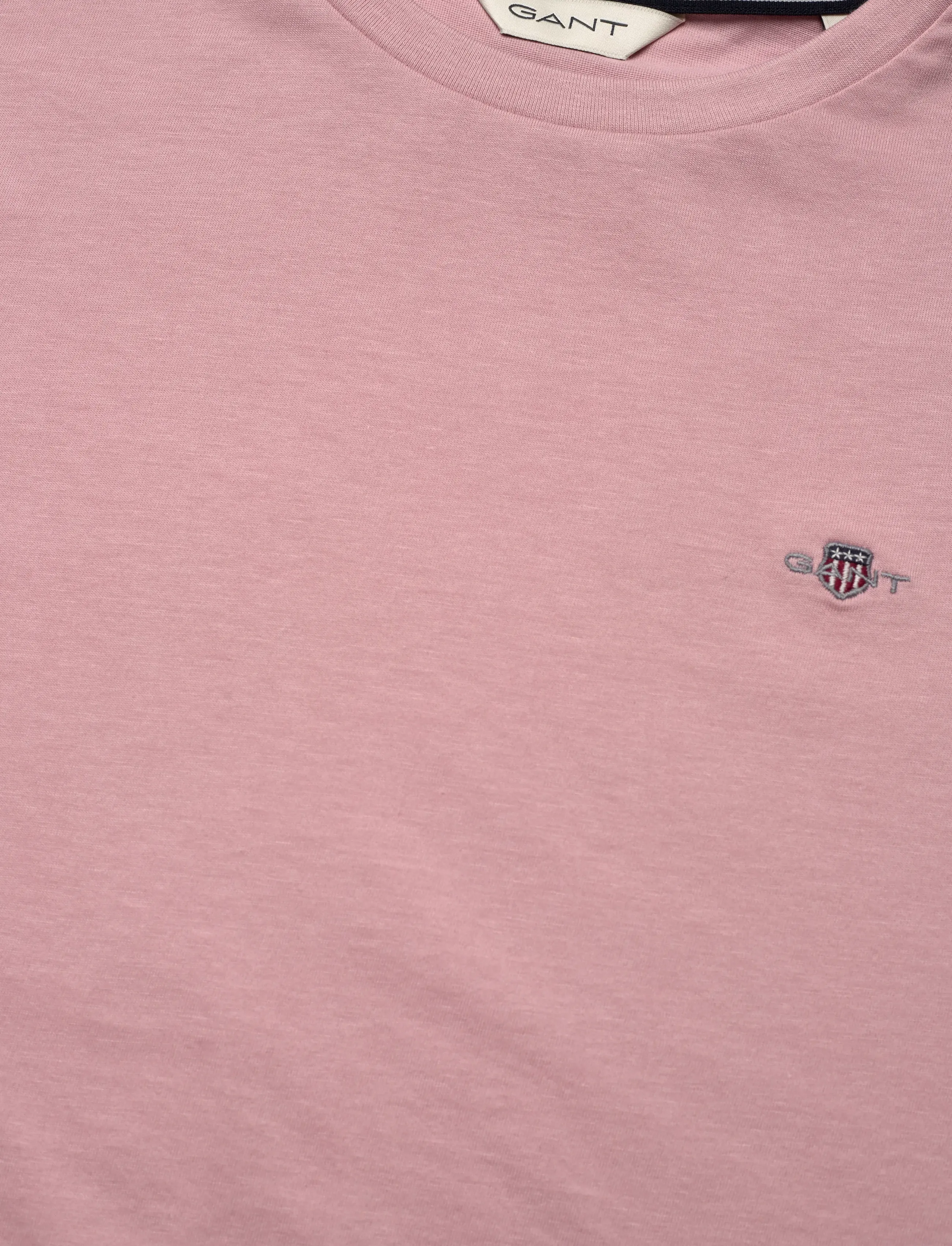 Gant - REG SHIELD LOGO SS T-SHIRT - t-shirts - dusty pink - 2