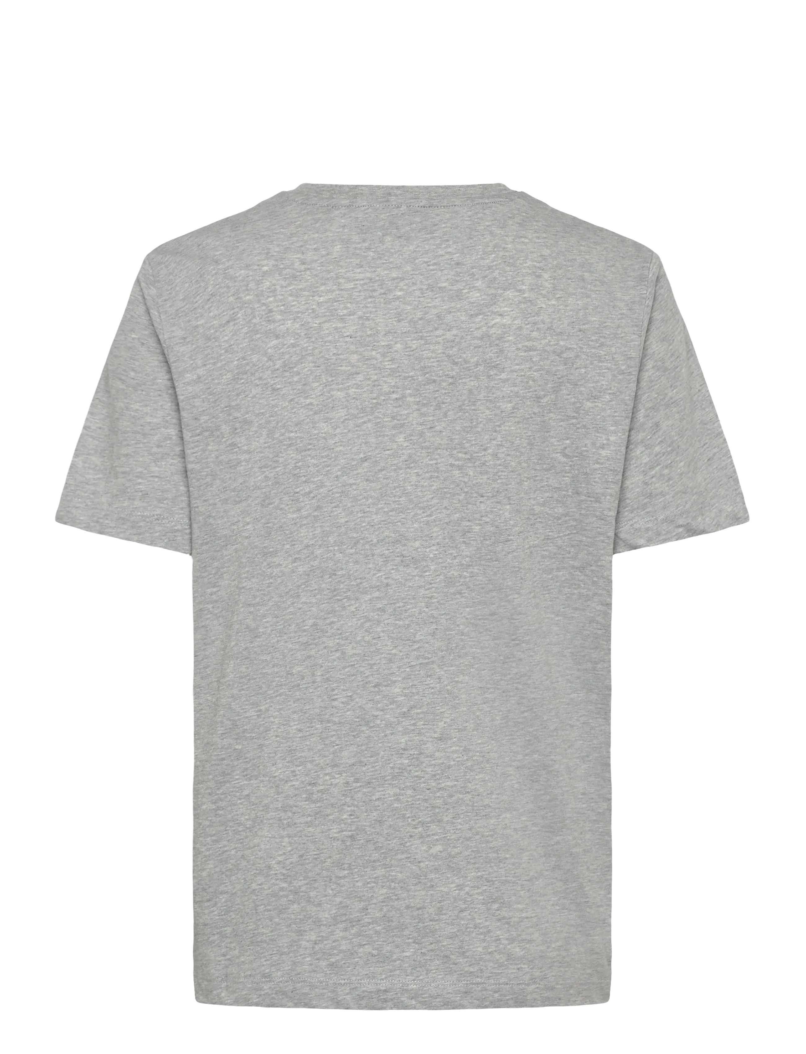 Gant - REG SHIELD LOGO SS T-SHIRT - laveste priser - light grey melange - 1