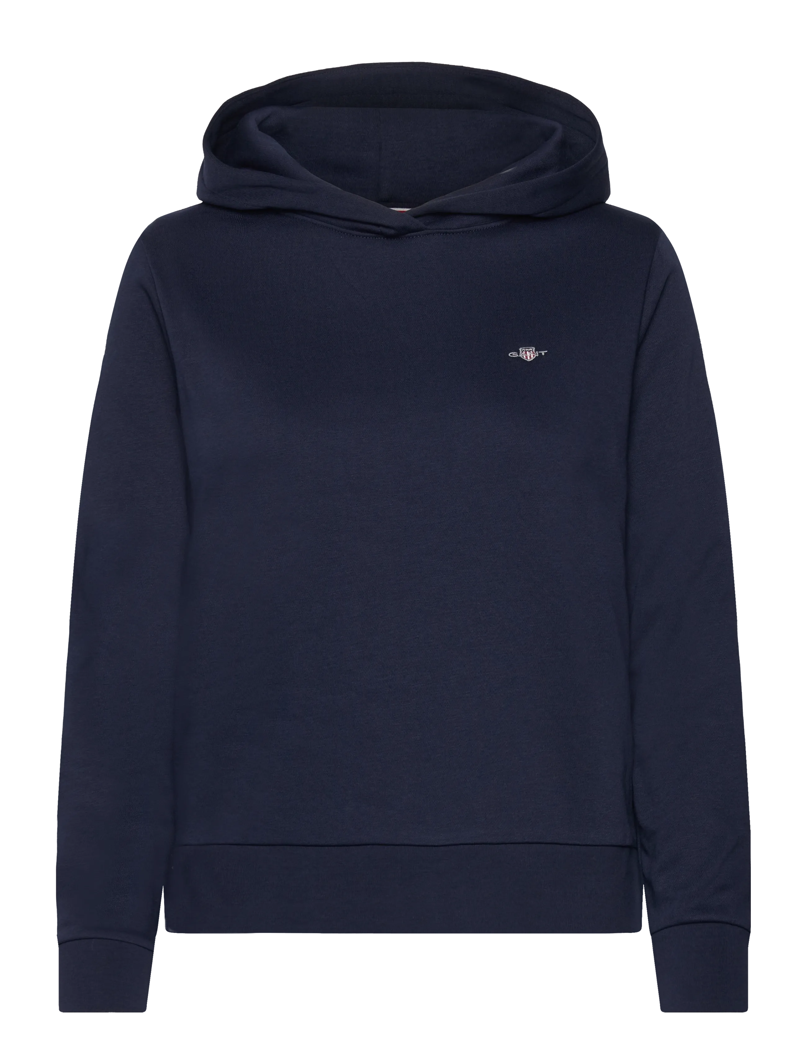 Gant REG SHIELD LOGO HOODIE - Gensere - MARINE / navy
