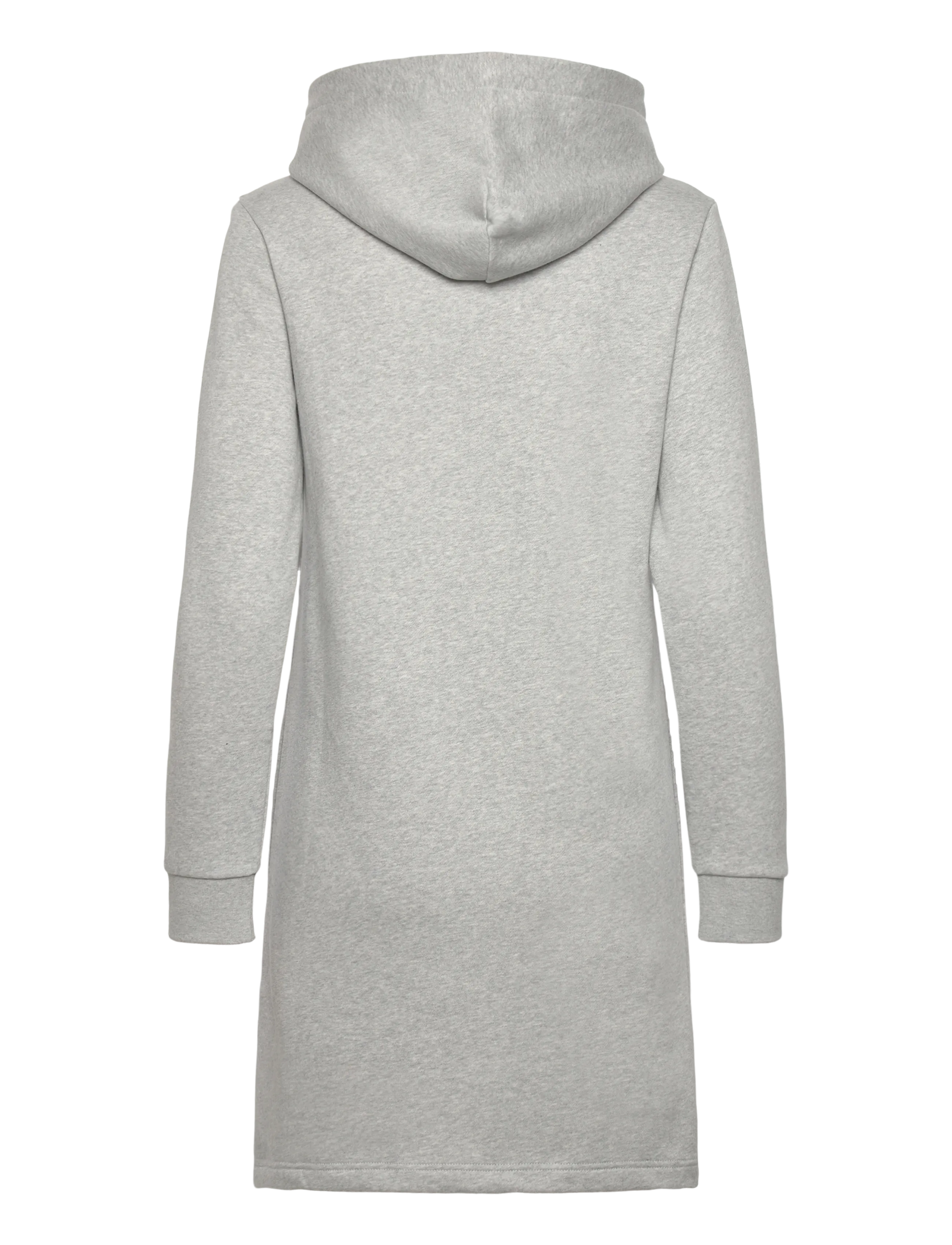 Gant - REG SHIELD LOGO HOODIE DRESS - midi kjoler - light grey melange - 1