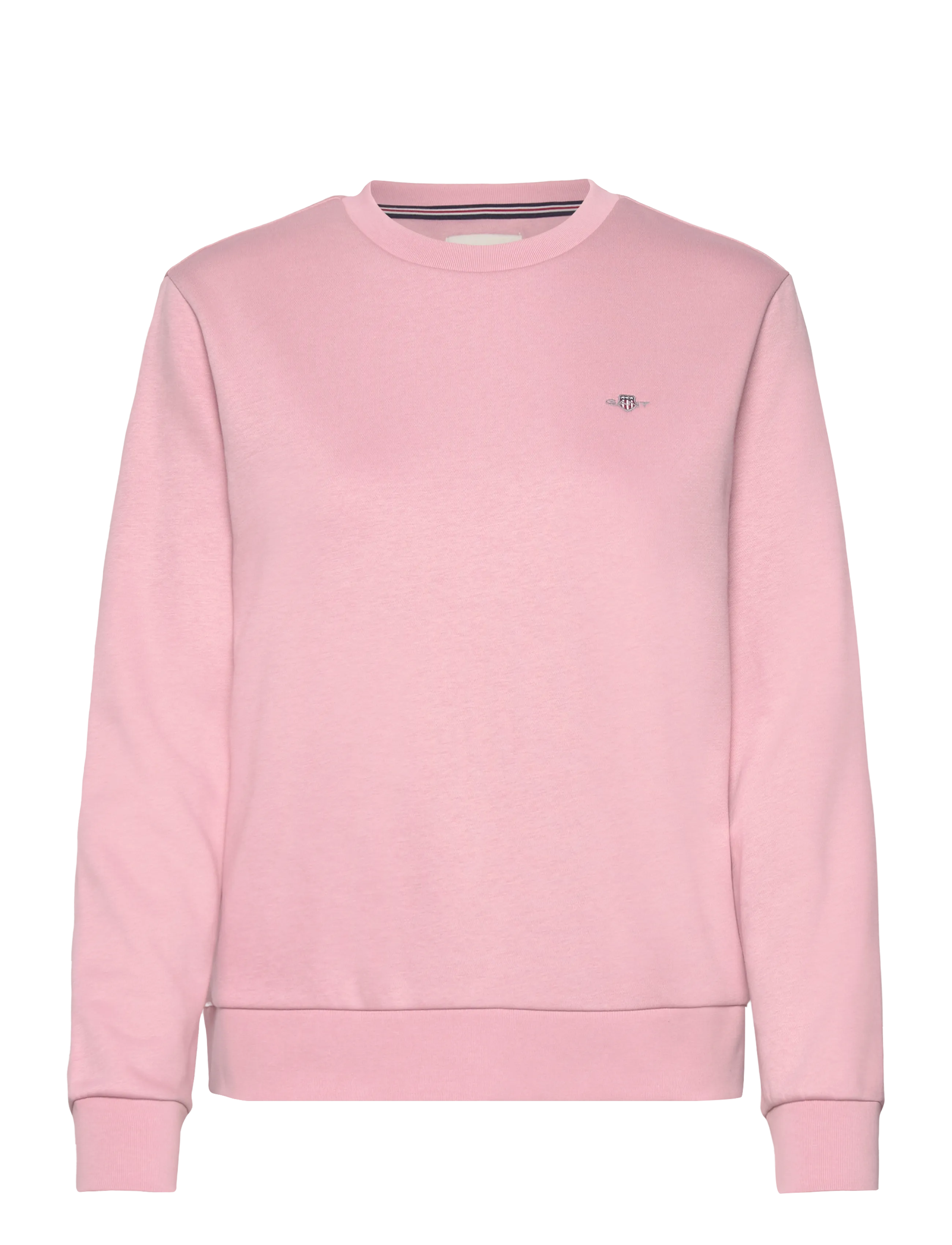 Gant REG SHIELD LOGO C-NECK - GANT - DUSTY PINK / pink/rose