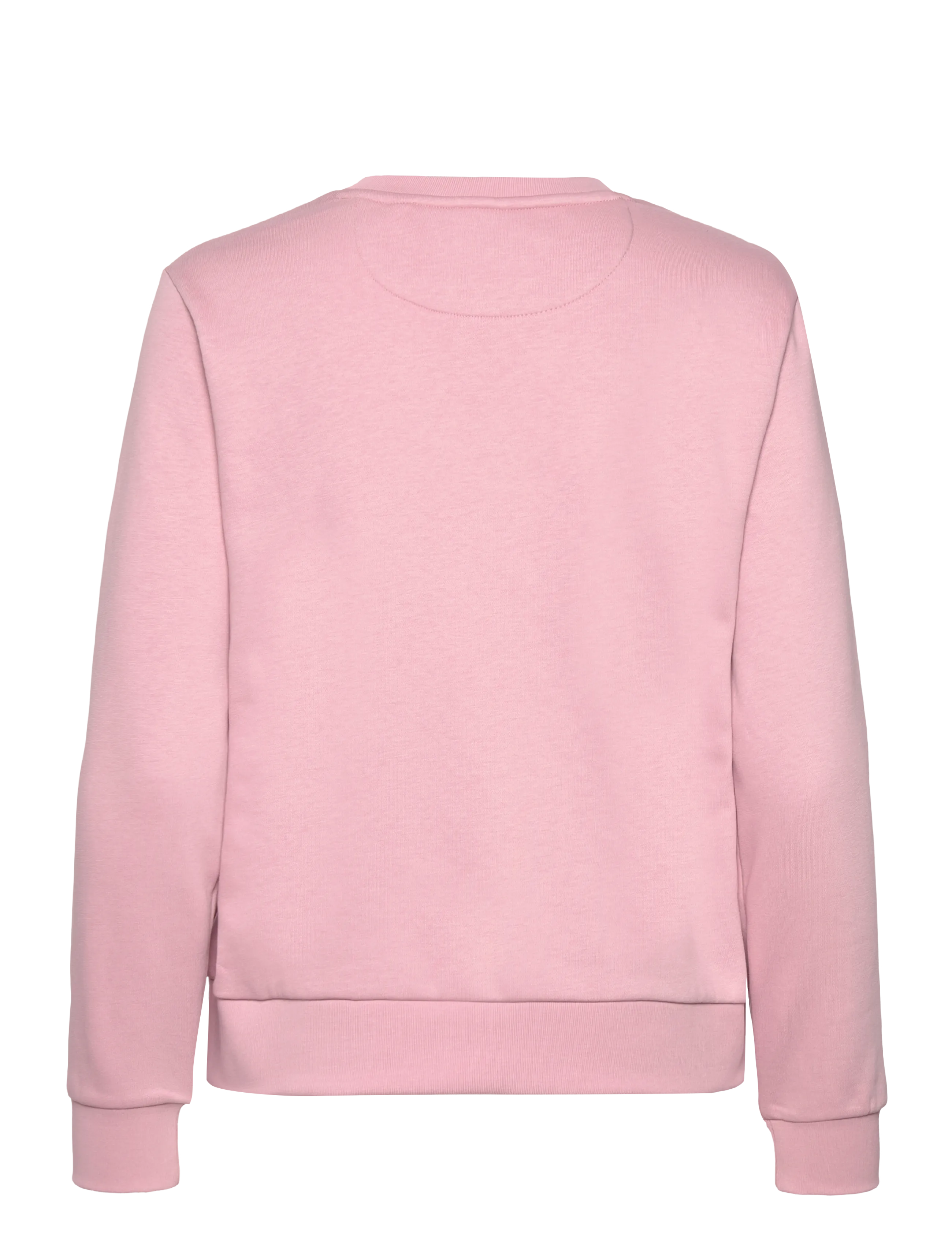 Gant - REG SHIELD LOGO C-NECK - sweatshirts & hættetrøjer - dusty pink - 1