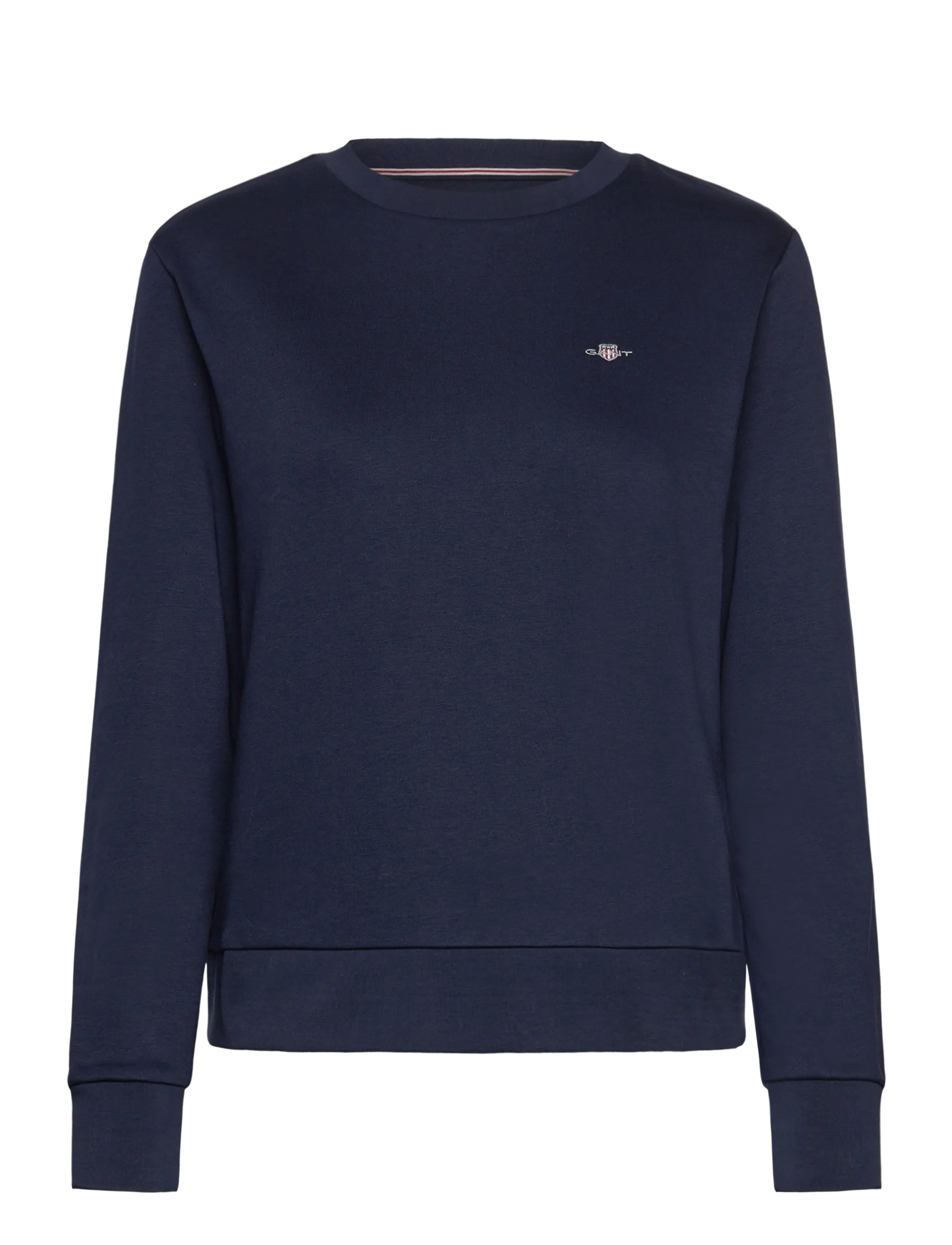 Gant REG SHIELD LOGO C-NECK - GANT - MARINE / navy
