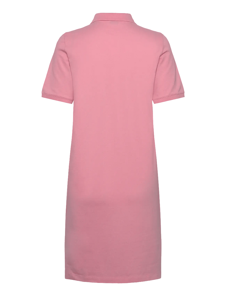 Gant - SHIELD SS PIQUE POLO DRESS - kurze kleider - geranium pink - 2