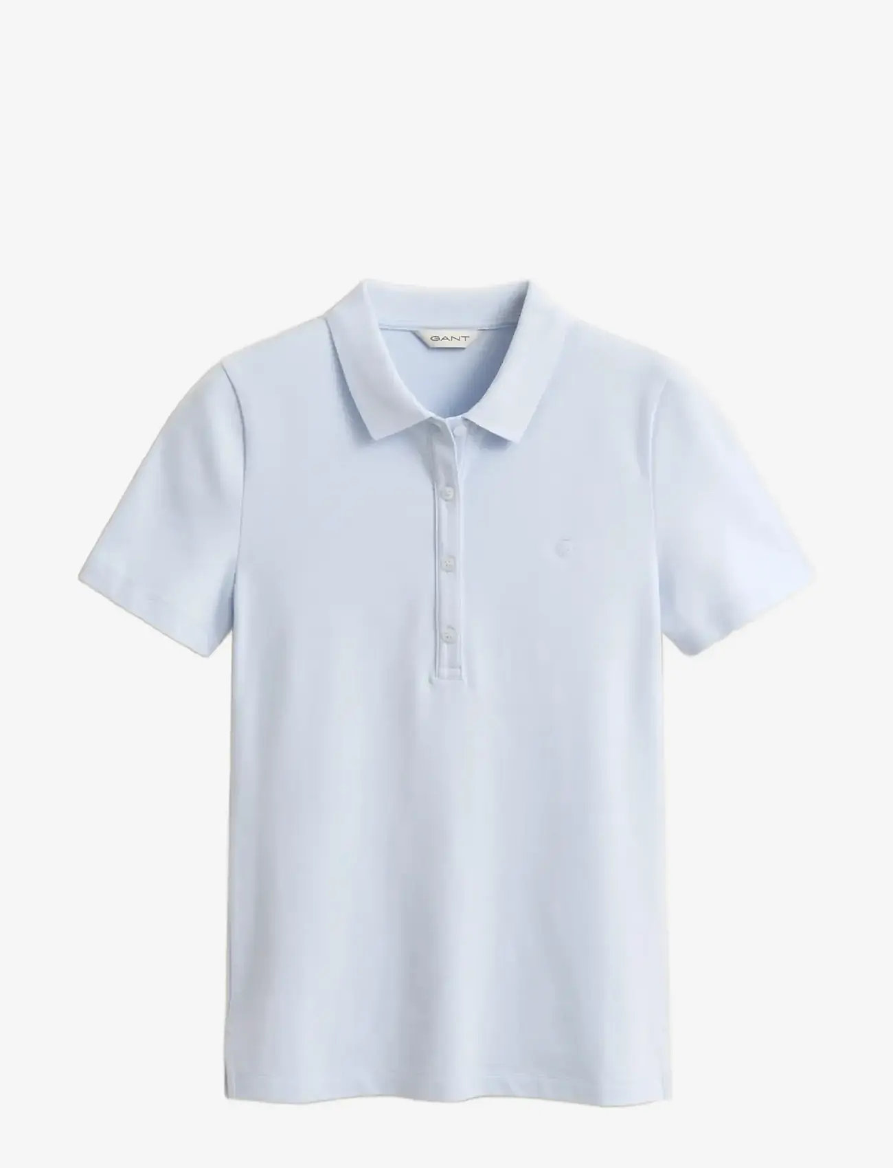 GANT - SLIM SHIELD SS PIQUE POLO - polosärgid - light blue - 1