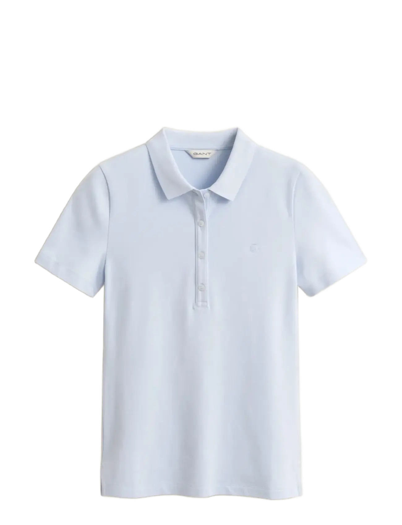 GANT SLIM SHIELD SS PIQUE POLO - Uus - LIGHT BLUE / blue
