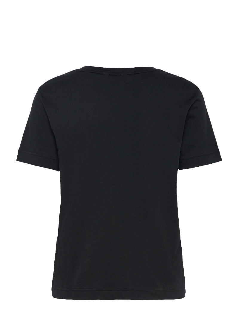 GANT - REG GRAPHIC SS T-SHIRT - t-shirts - black - 1