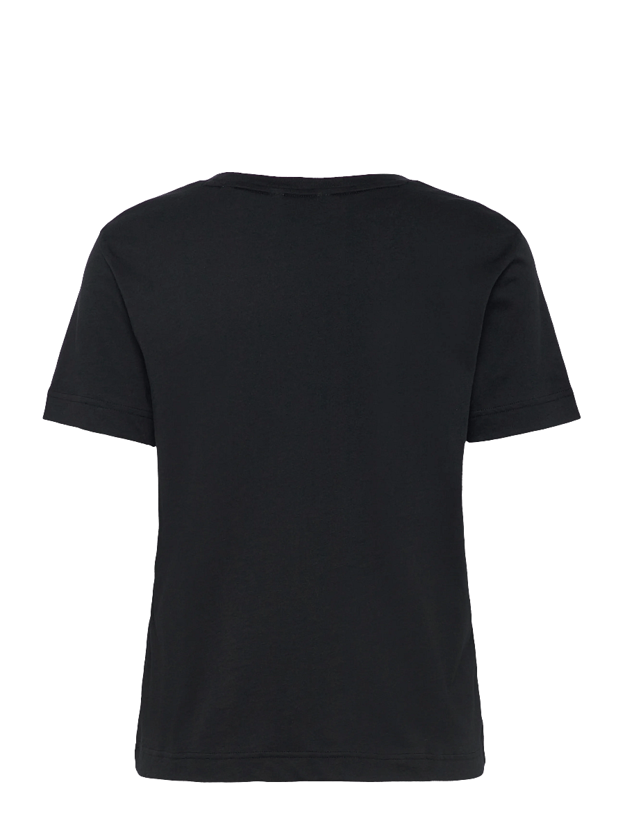 Gant - REG GRAPHIC SS T-SHIRT - t-shirts - black - 1