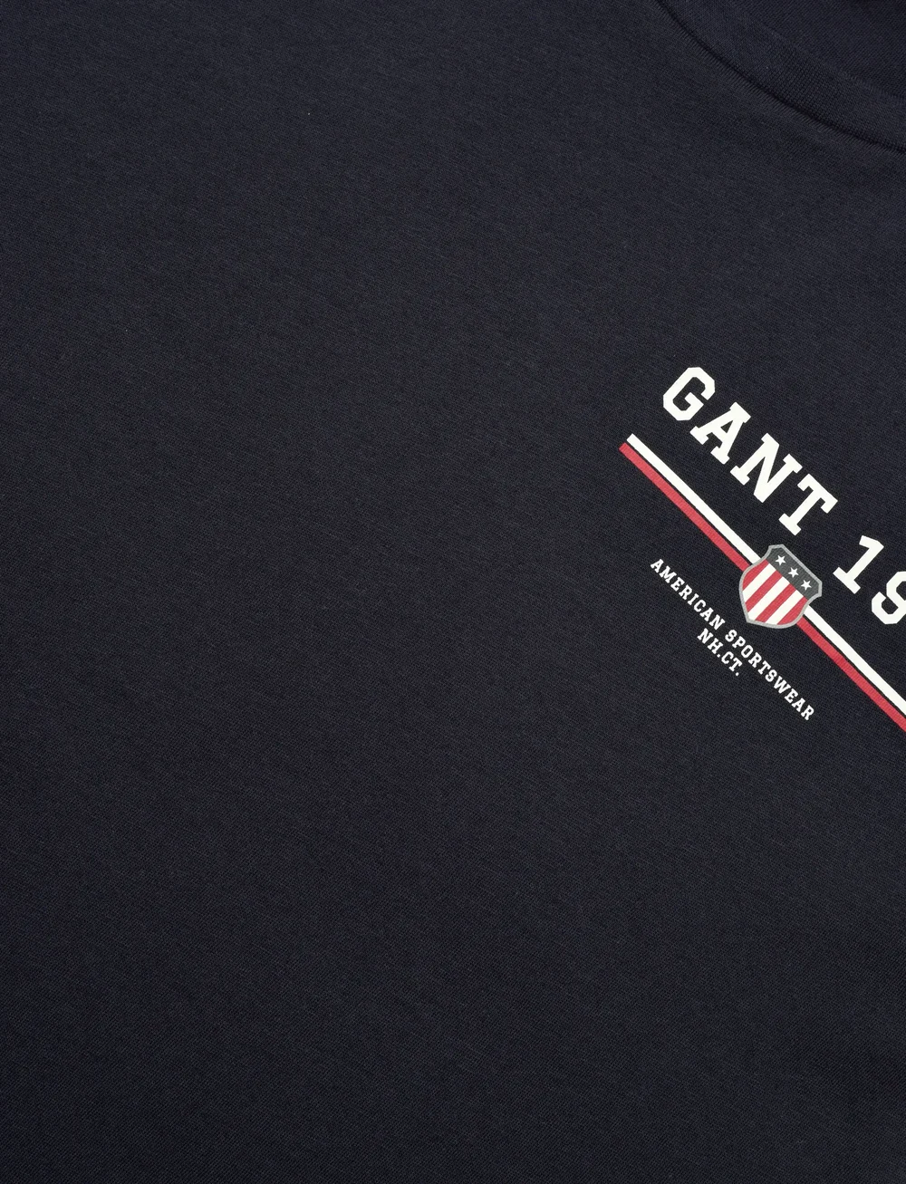 GANT - REG GRAPHIC SS T-SHIRT - t-shirts - evening blue - 2