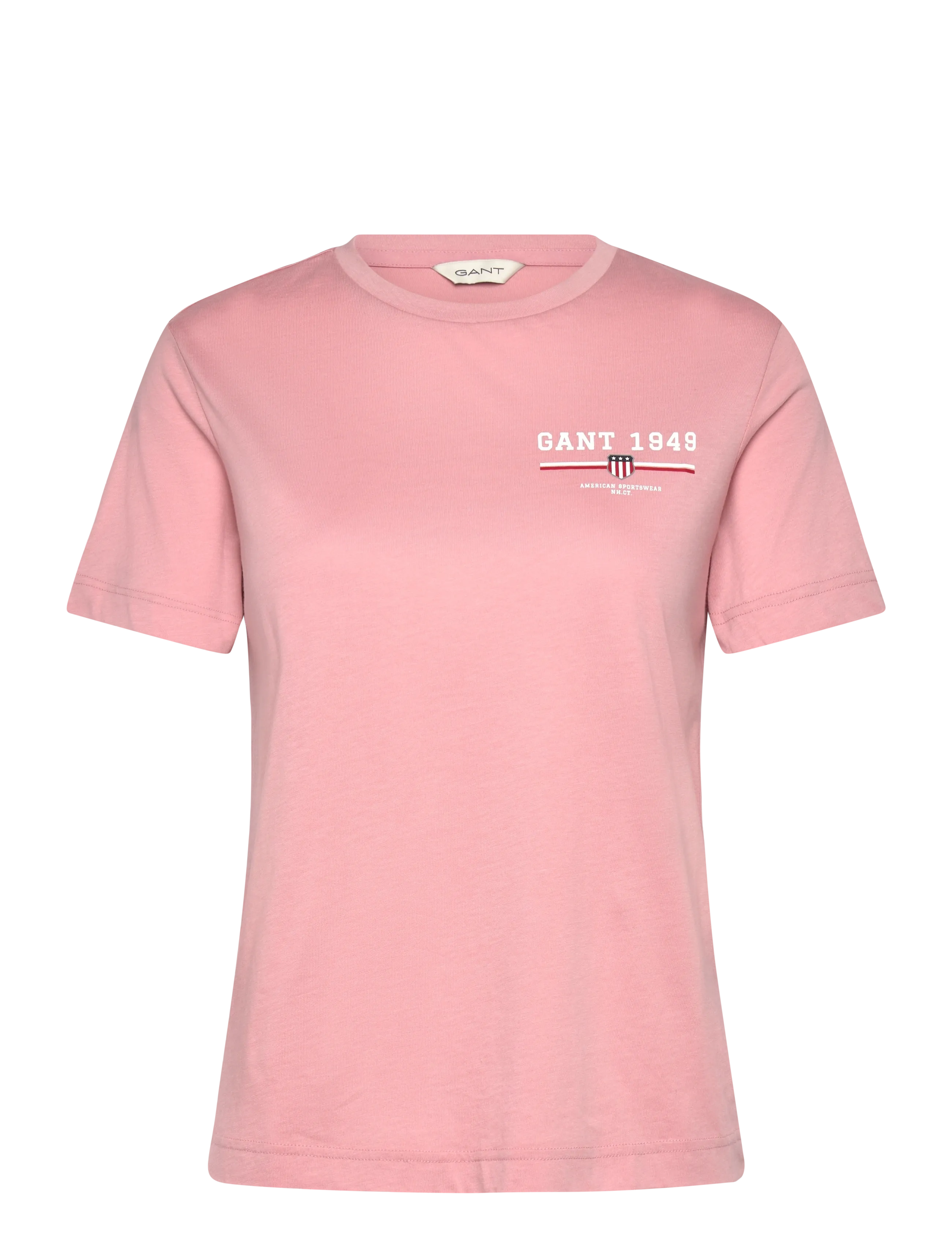 Gant REG GRAPHIC SS T-SHIRT - Clothing - SUMMER ROSE / pink/rose