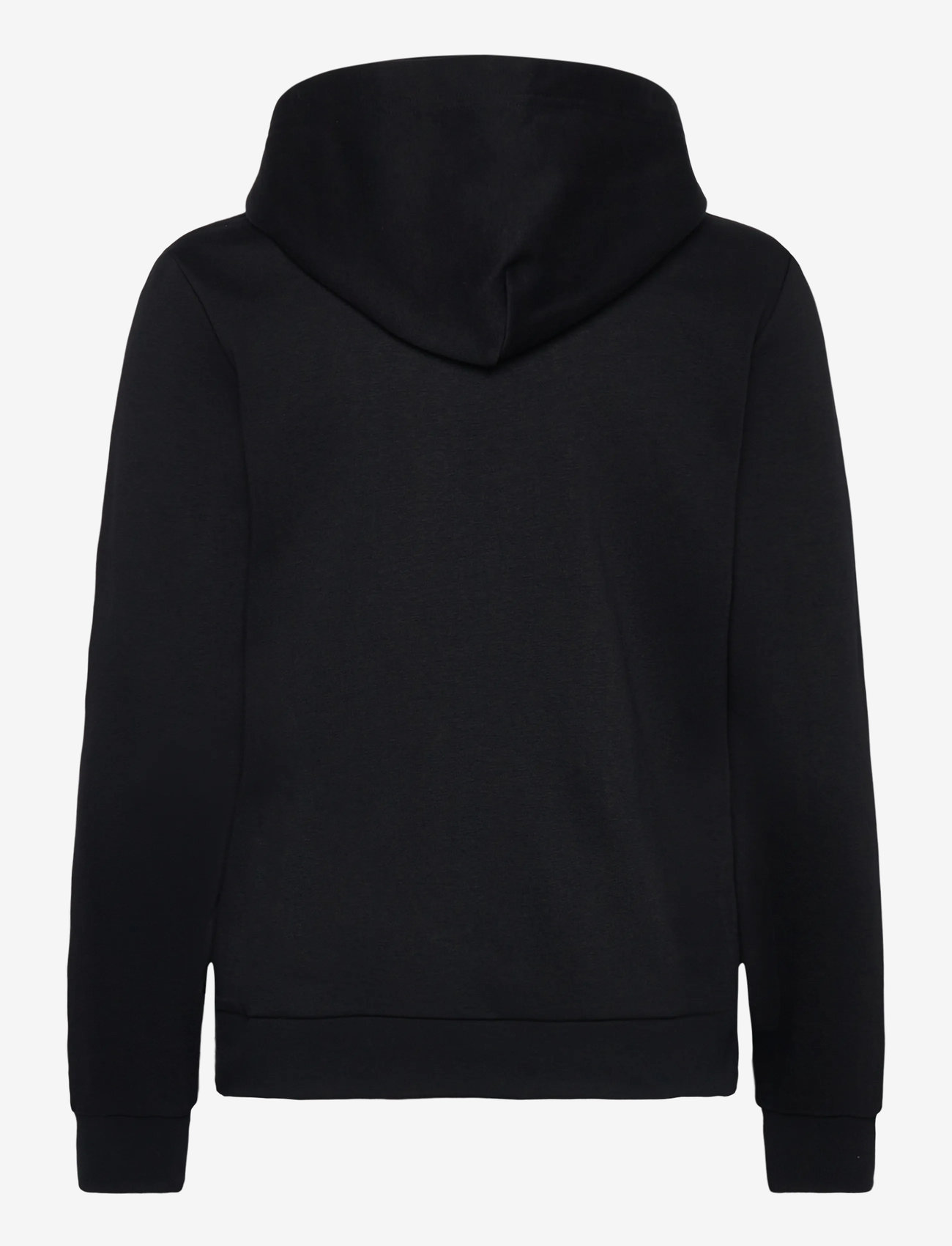 GANT - REG GRAPHIC HOODIE - hoodies - black - 1