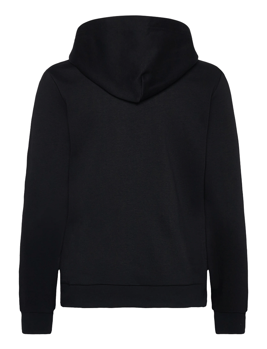 Gant - REG GRAPHIC HOODIE - kapuutsiga pusad - black - 1