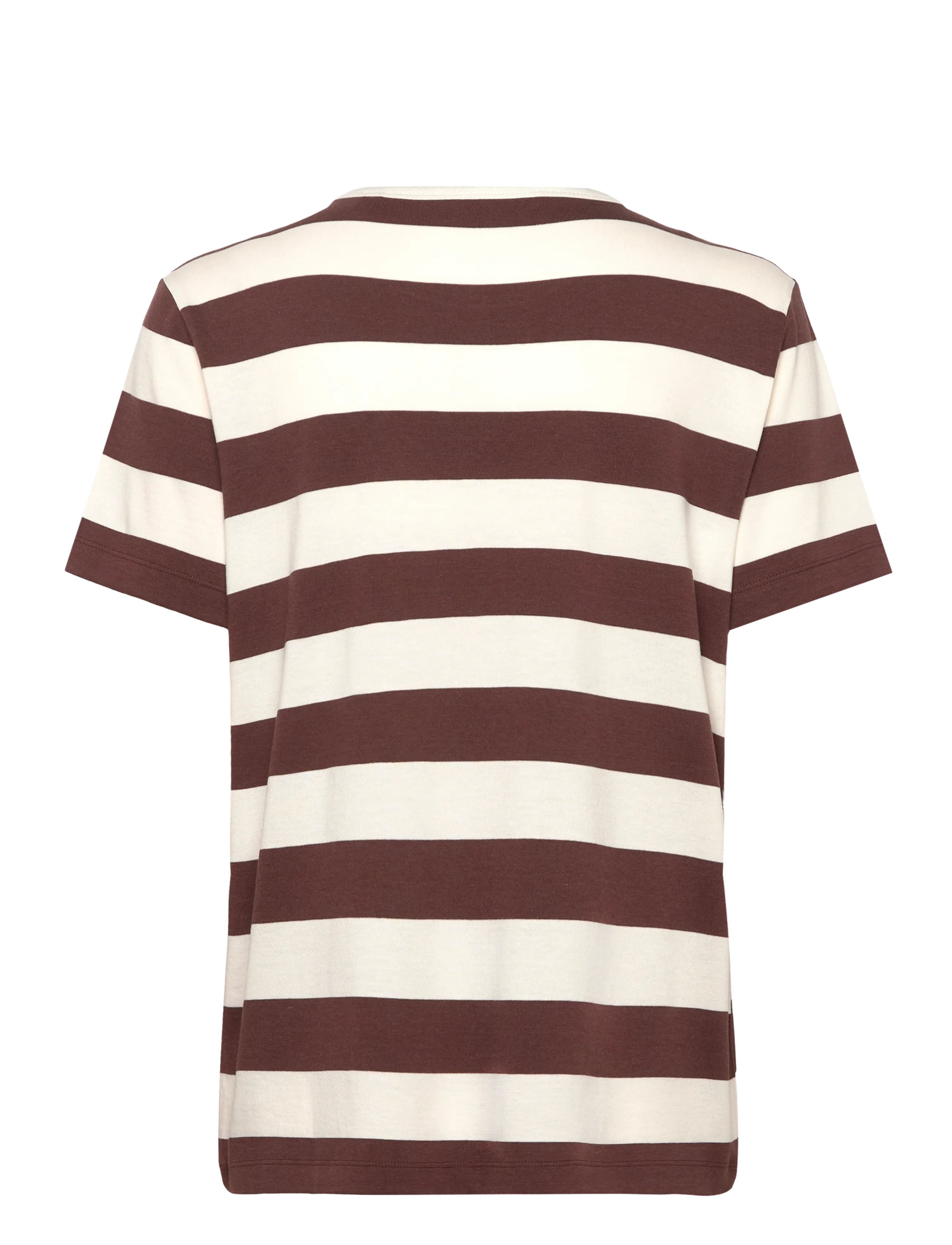 Gant - BRETON STRIPED SS T-SHIRT - t-shirts - fresh soil - 1
