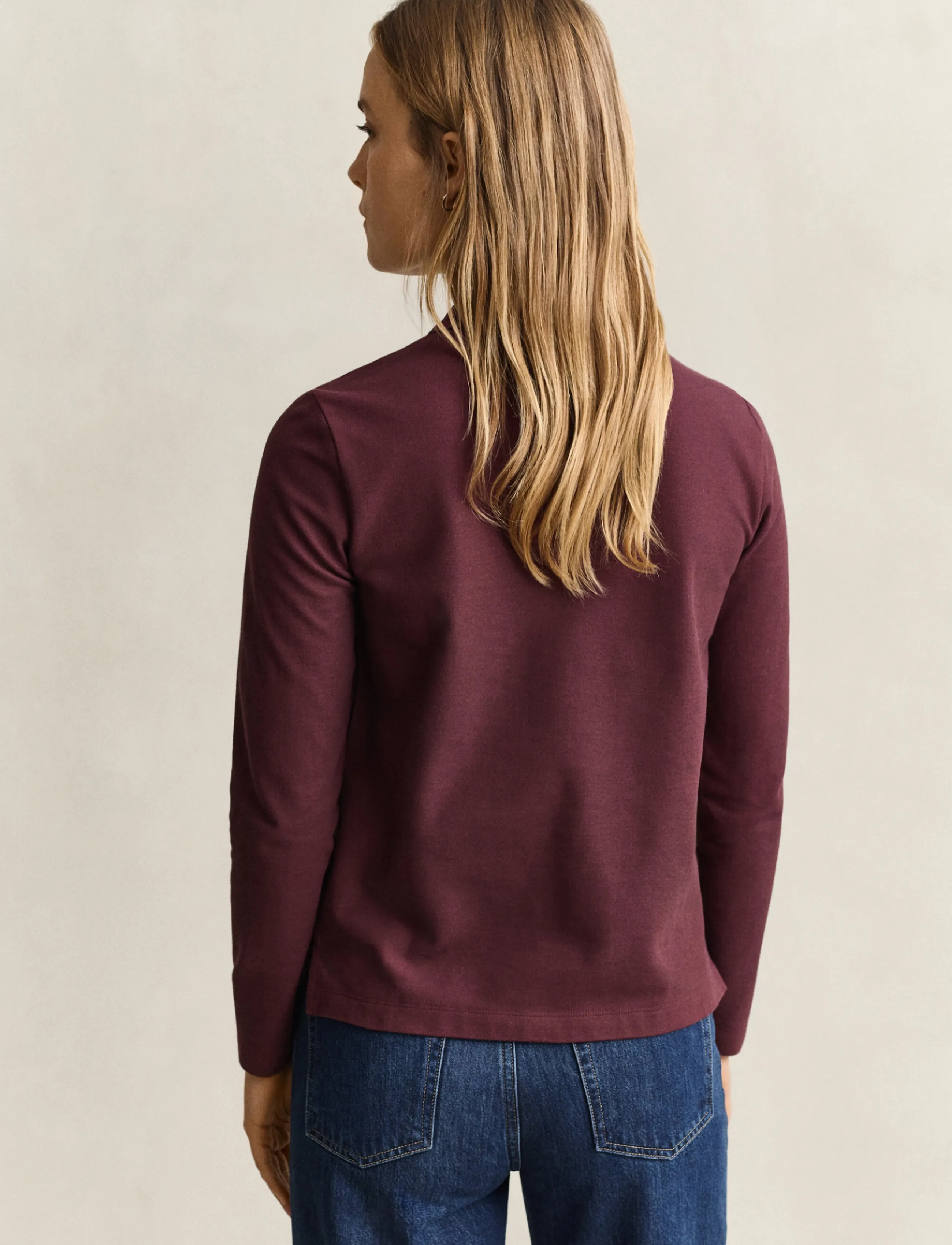 Gant - REG ARGYLE LS PIQUE POLO - polosärgid - darkened wine - 2