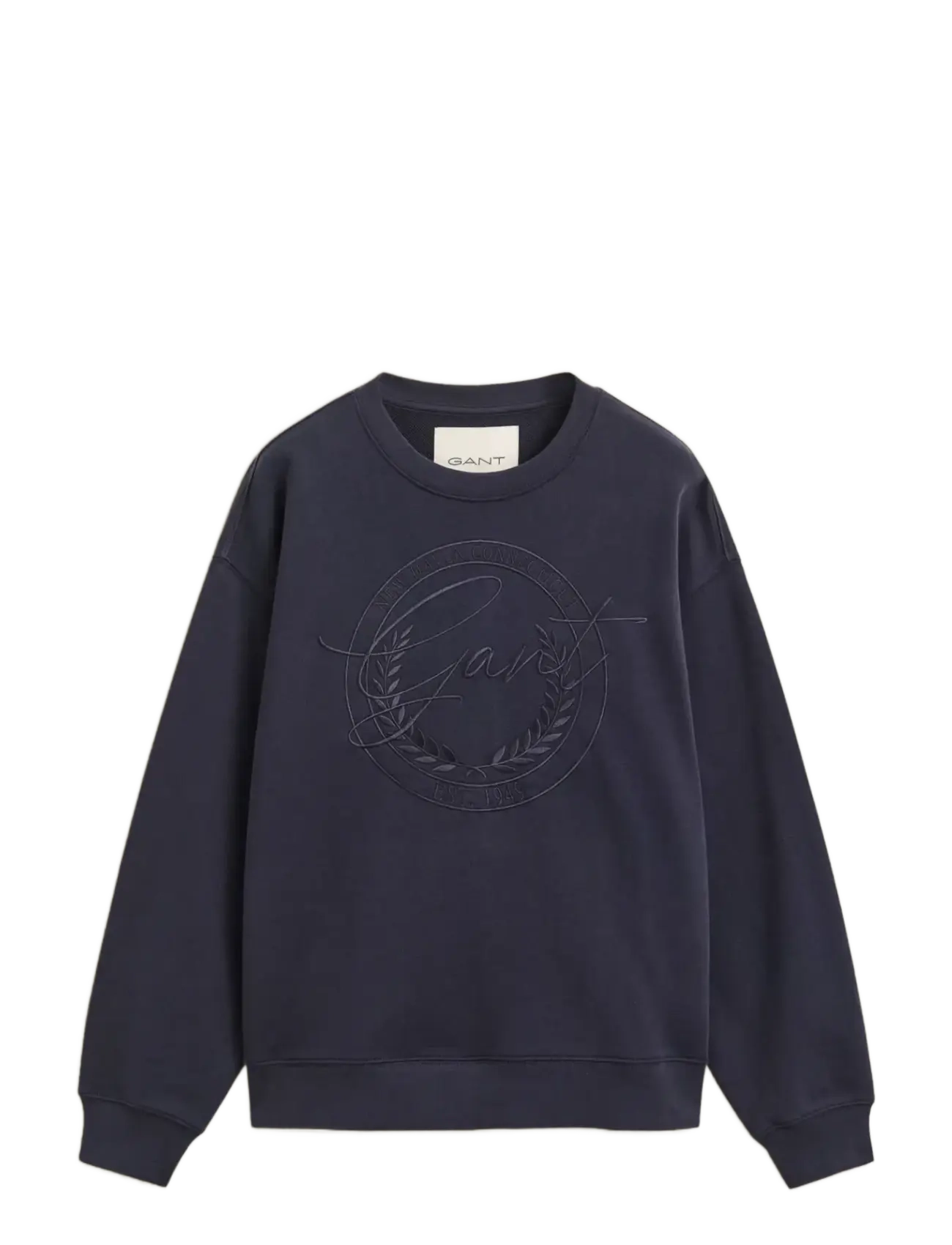 Gant GRAPHIC C-NECK SWEAT - Sweatshirts - EVENING BLUE / navy