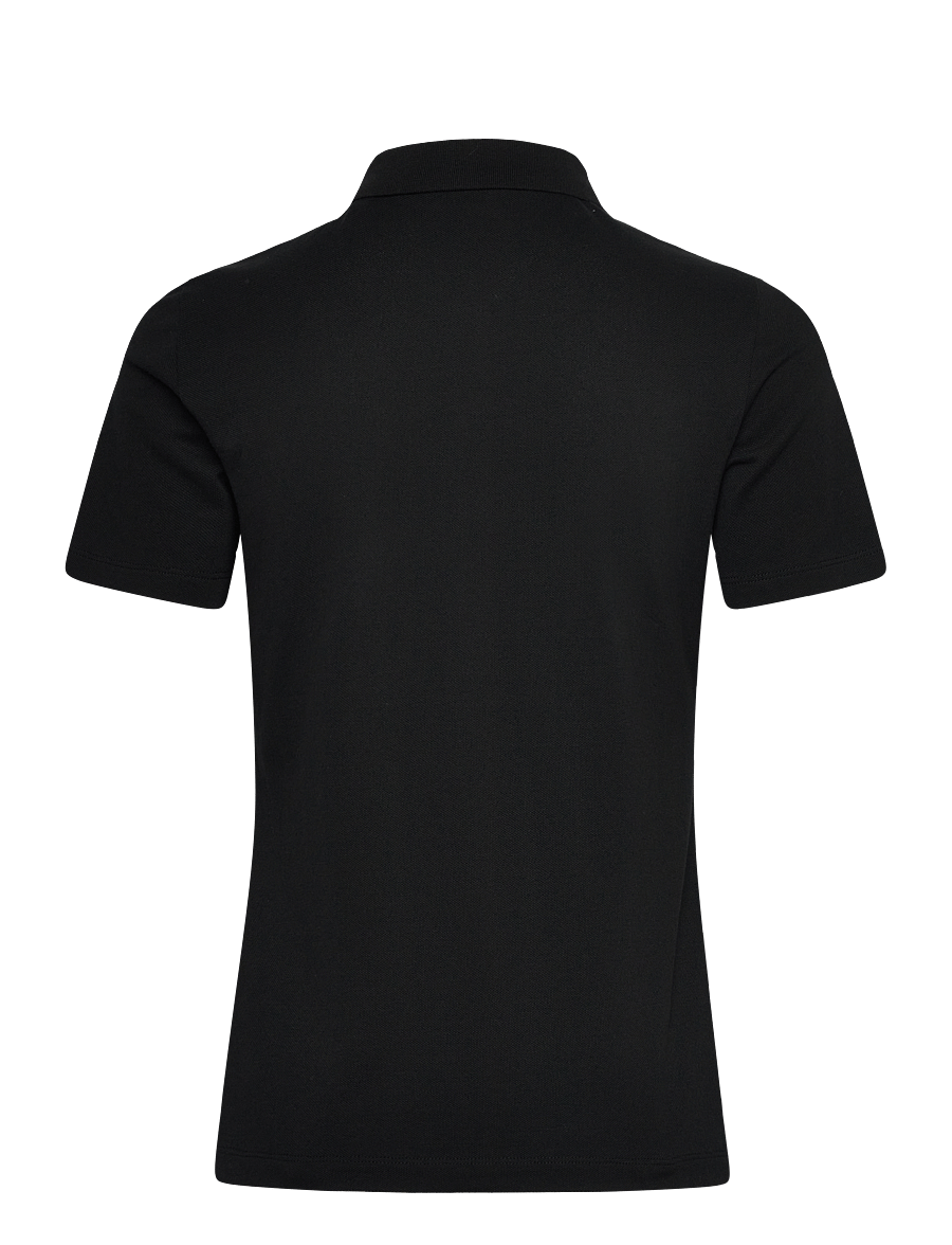 Gant - SLIM SHIELD SS PIQUE POLO - poloshirts - black - 1