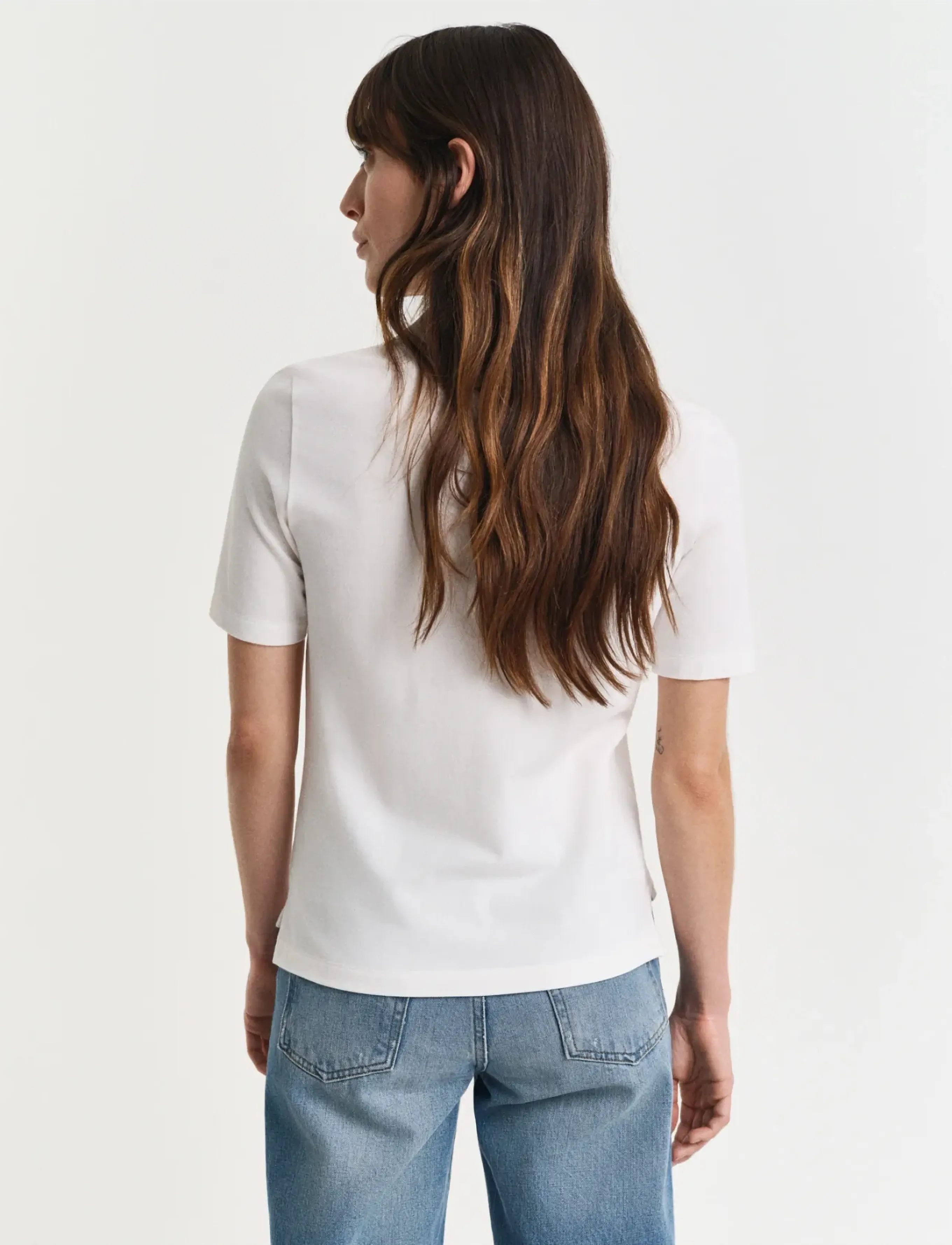 Gant - SLIM SHIELD SS PIQUE POLO - poloskjorter - eggshell - 3