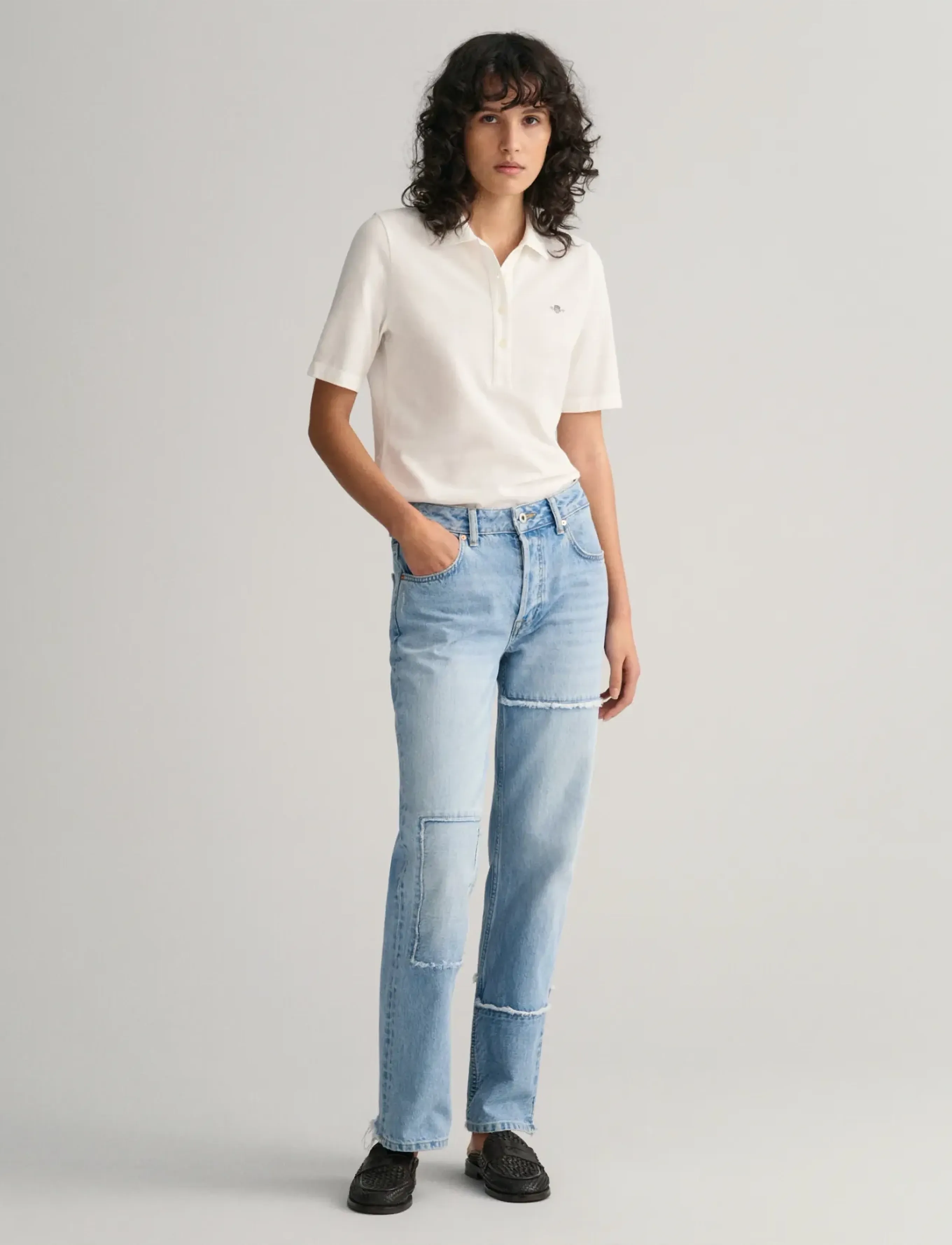 Gant Slim Shield Ss Pique Polo blusar dam – bild 8