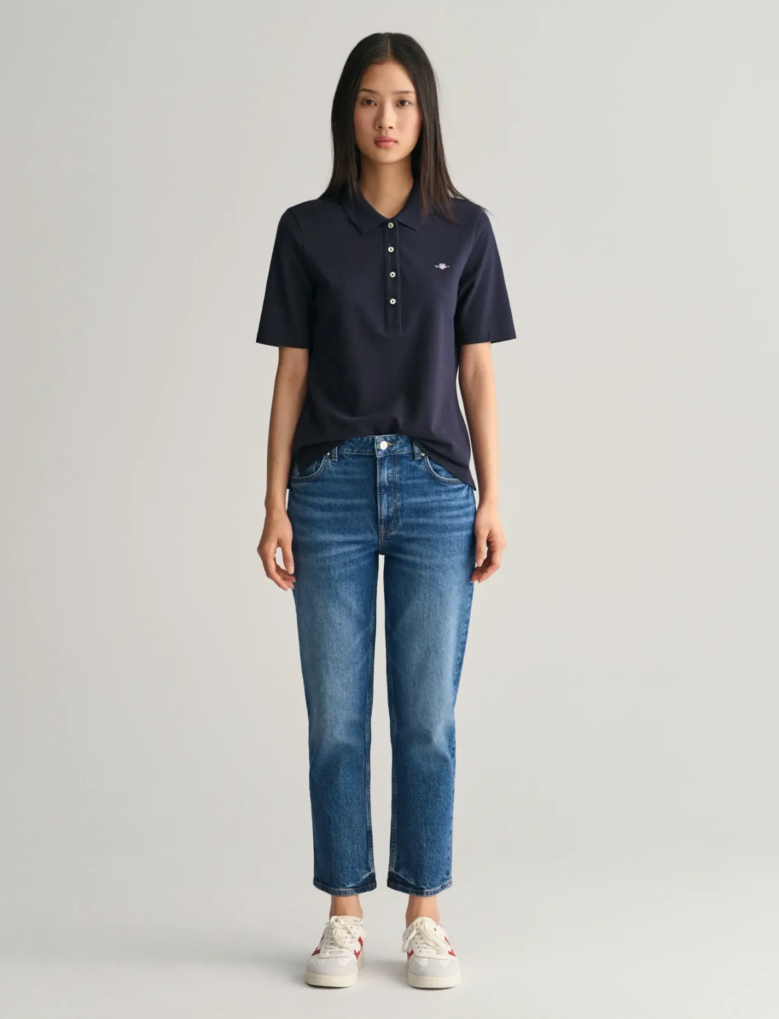 Gant Slim Shield Ss Pique Polo blusar dam – bild 8