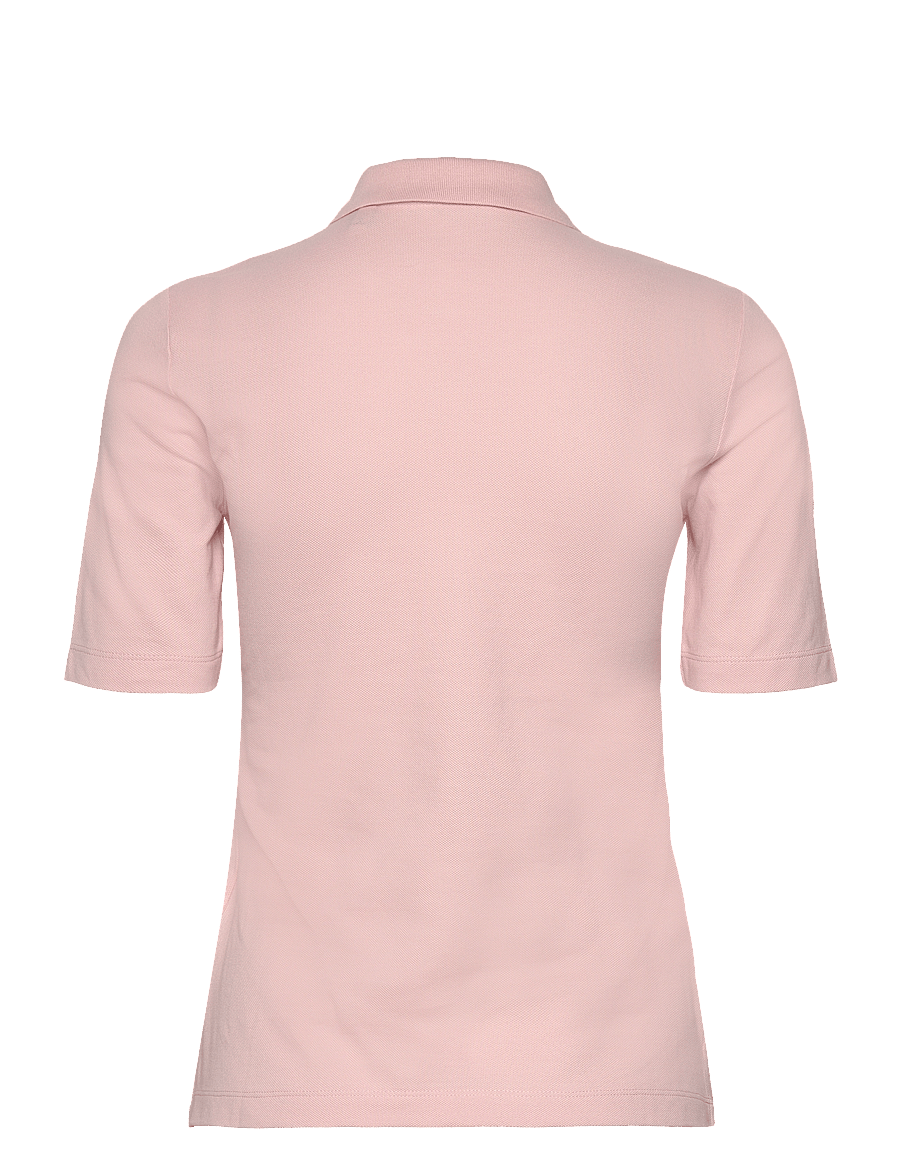 Gant - SLIM SHIELD SS PIQUE POLO - polos - faded pink - 1