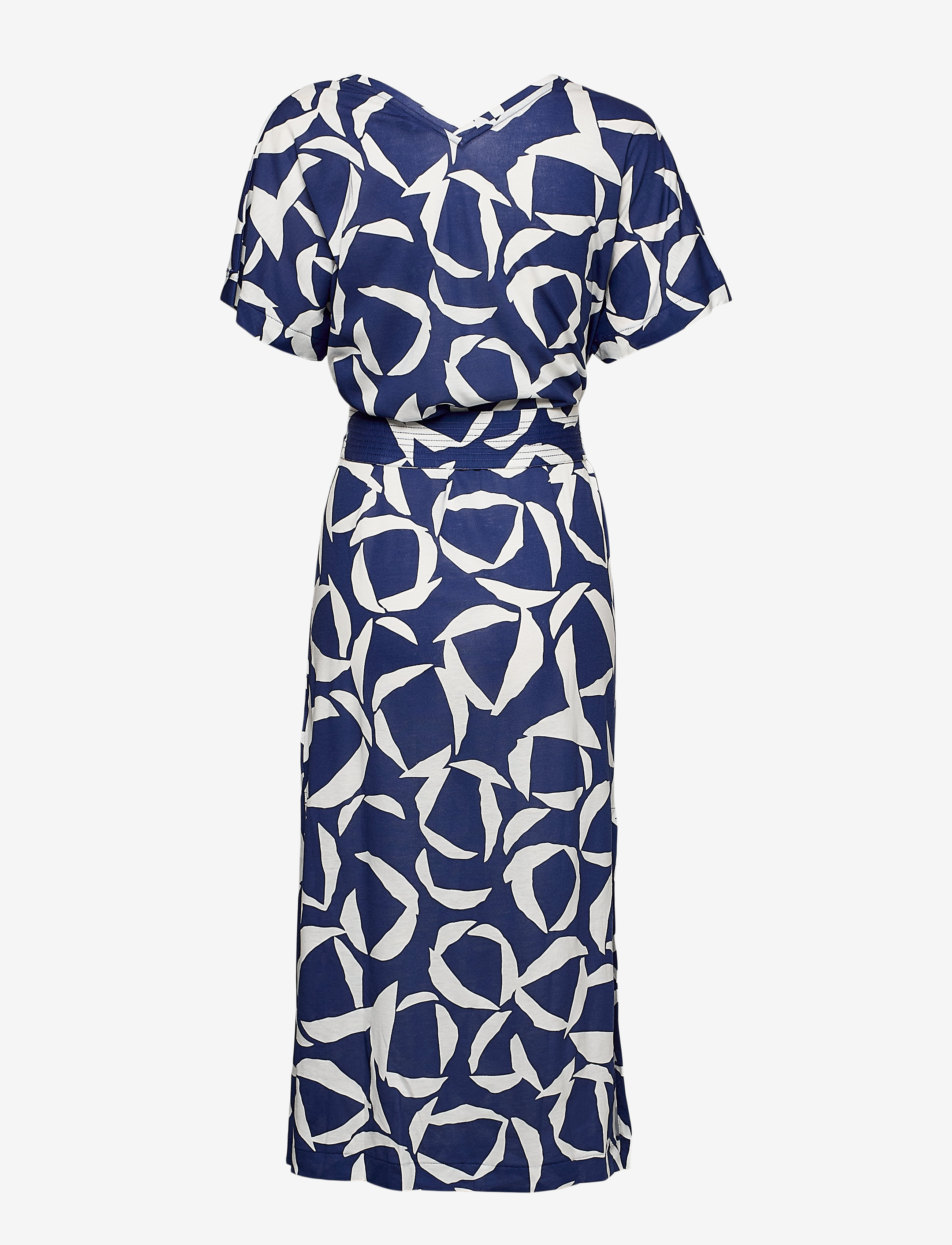 GANT - D1. CRESENT BLOOM JERSEY DRESS - crisp blue - 1
