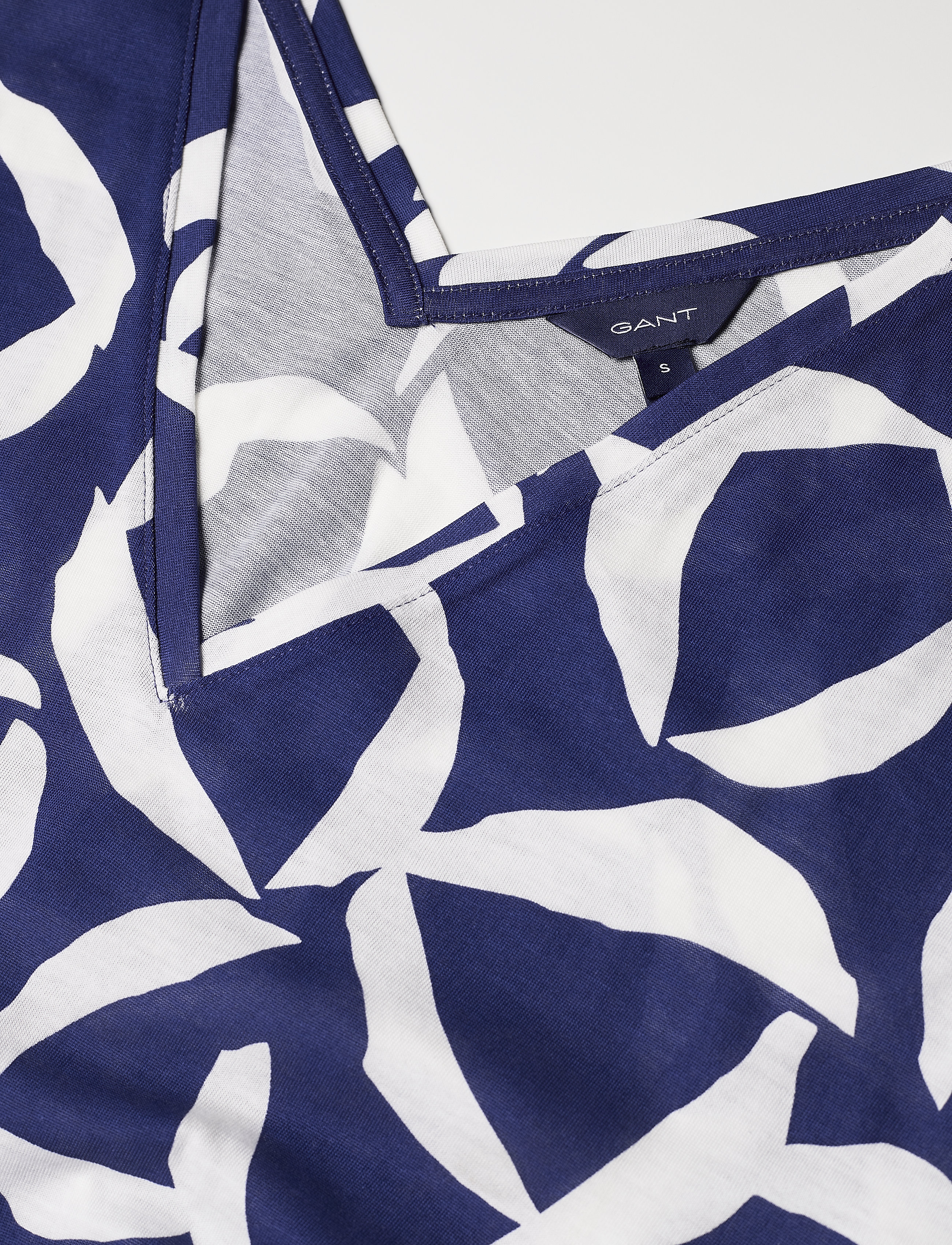 GANT - D1. CRESENT BLOOM JERSEY DRESS - crisp blue - 2