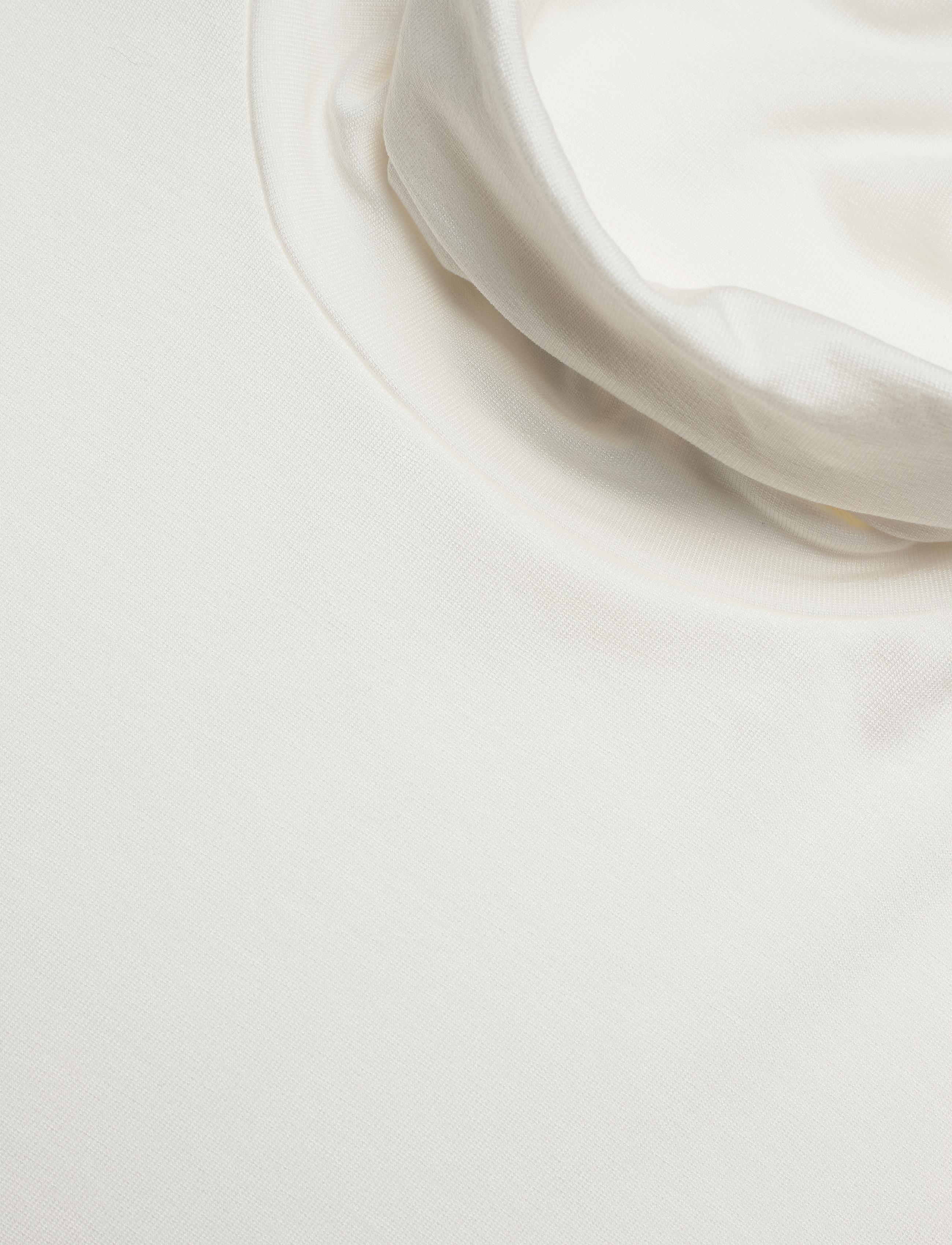 GANT - SLIM LS TURTLENECK - offwhite - 2