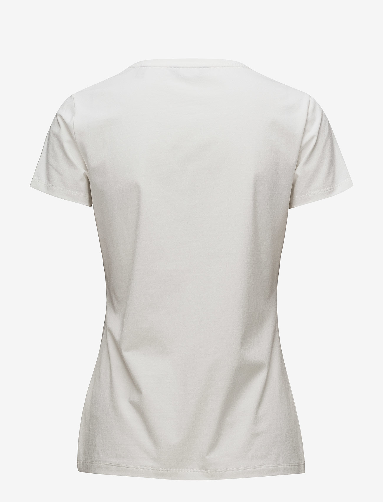 GANT - O1. GANT 1949 C-NECK SS T-SHIRT - eggshell - 1