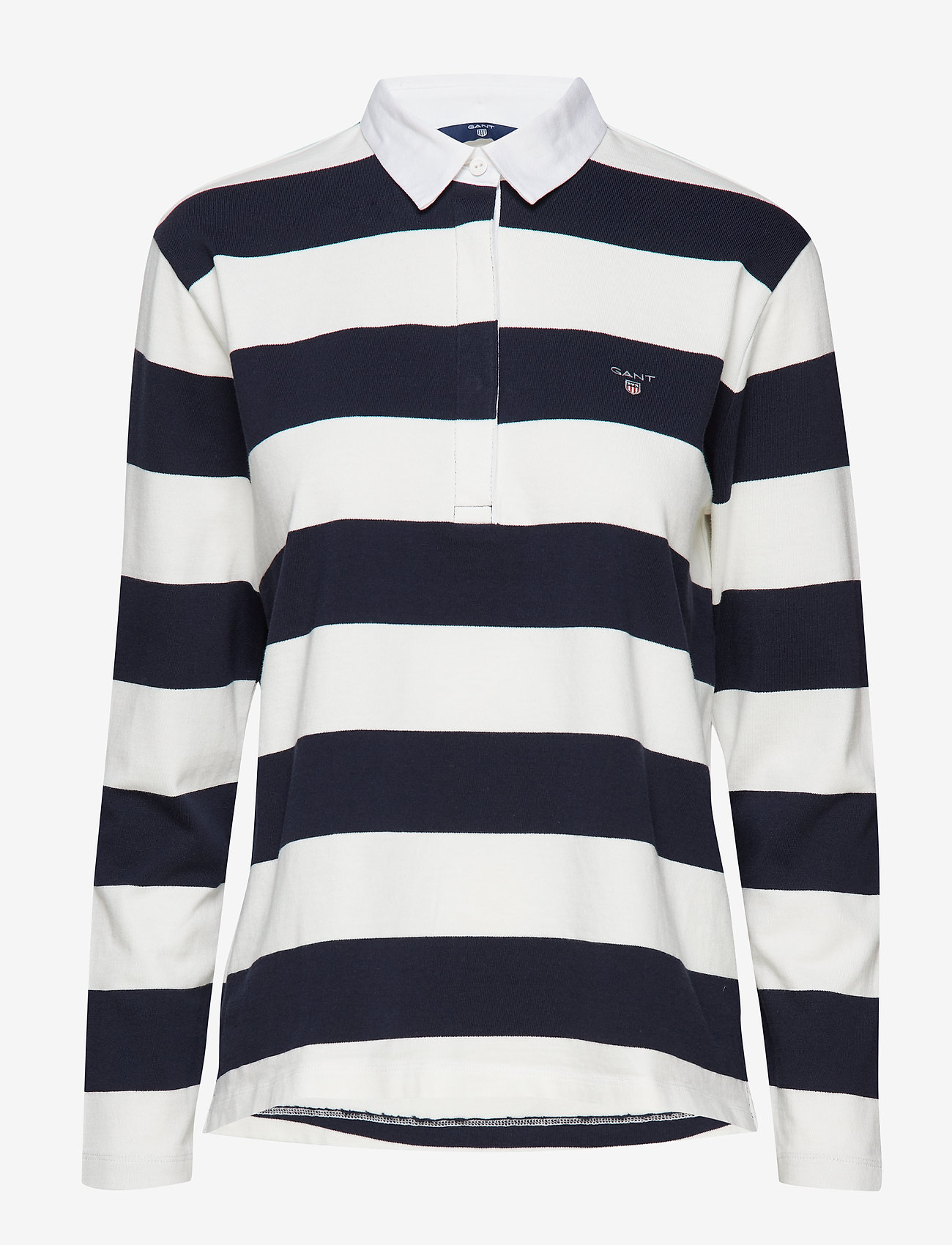 GANT - O1. HEAVY RUGGER LS STRIPED - marine - 0