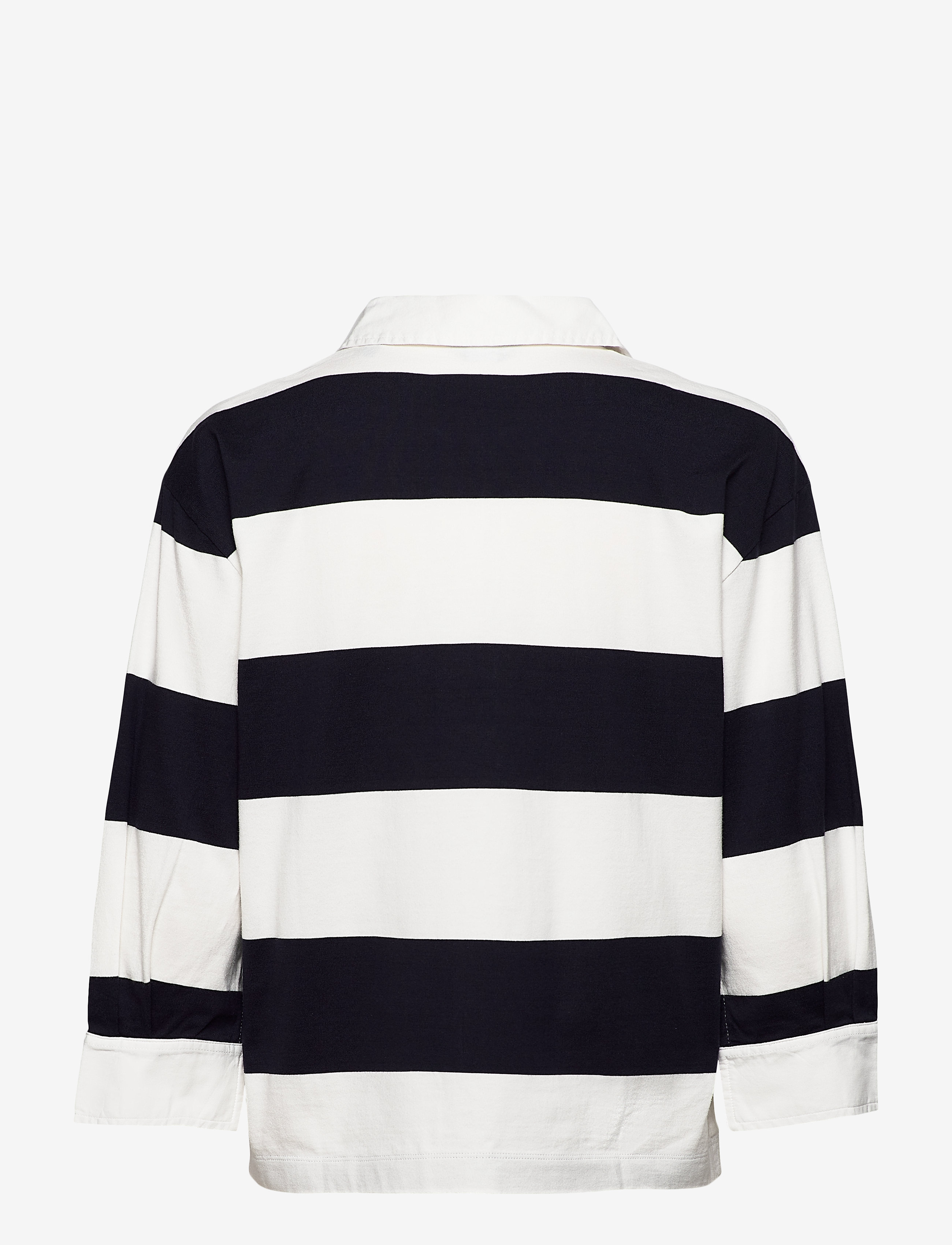 GANT - D1. FEMININE STRIPED HEAVY RUGGER - evening blue - 1
