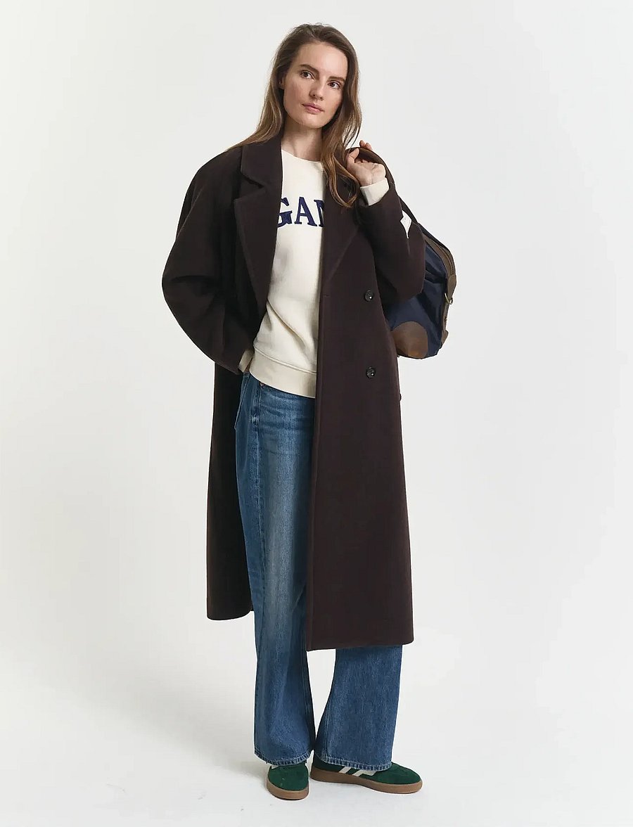Gant - GRAPHIC C-NECK SWEAT - sweatshirts - cream - 2