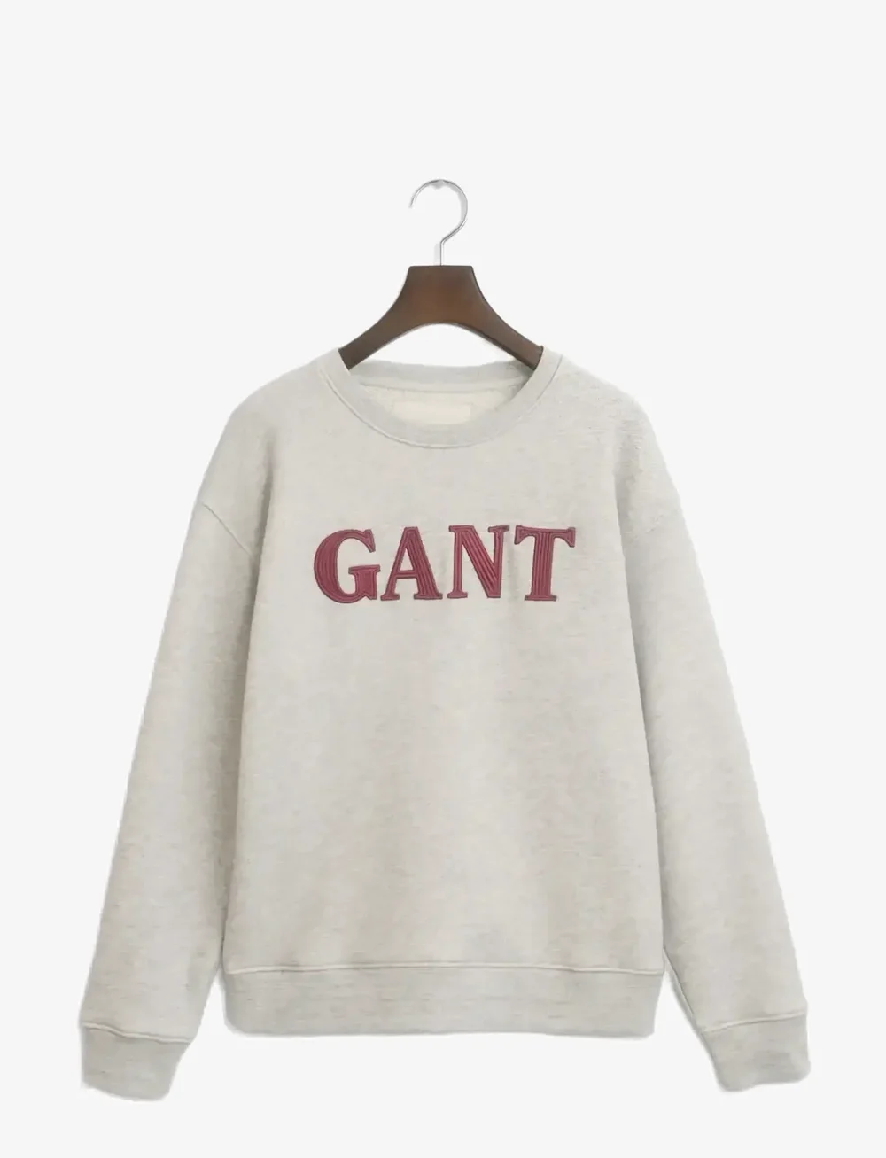 GANT - GRAPHIC C-NECK SWEAT - modetrends - light grey melange - 1