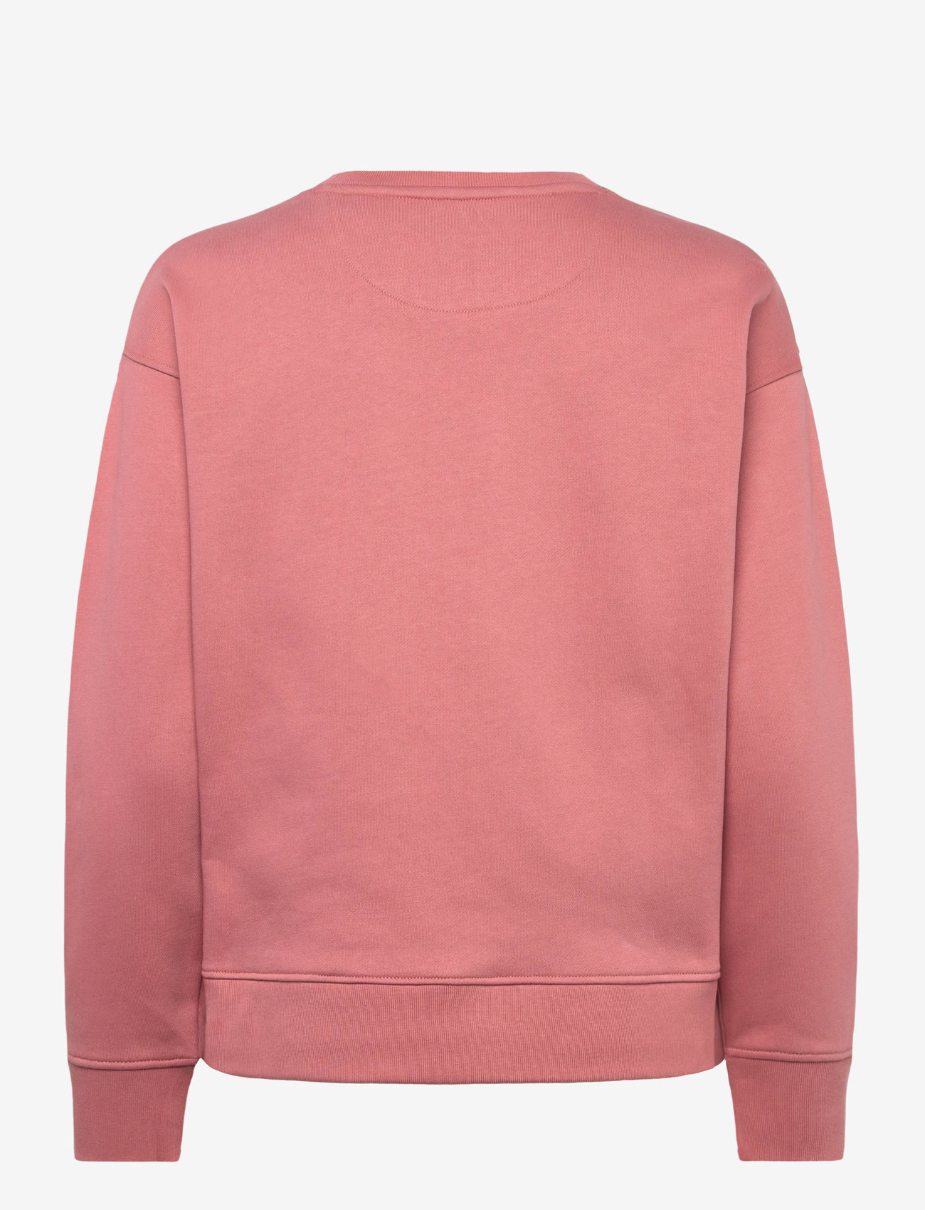 GANT - RAISED GRAPHIC C-NECK SWEAT - modetrender - faded brick - 1