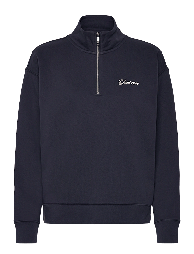 Script Half Zip Sweat - Sweatshirts