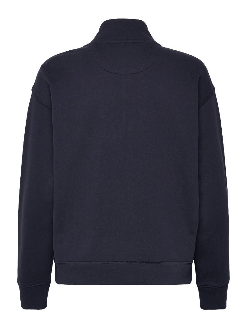 GANT - SCRIPT HALF ZIP SWEAT - modetrender - evening blue - 1