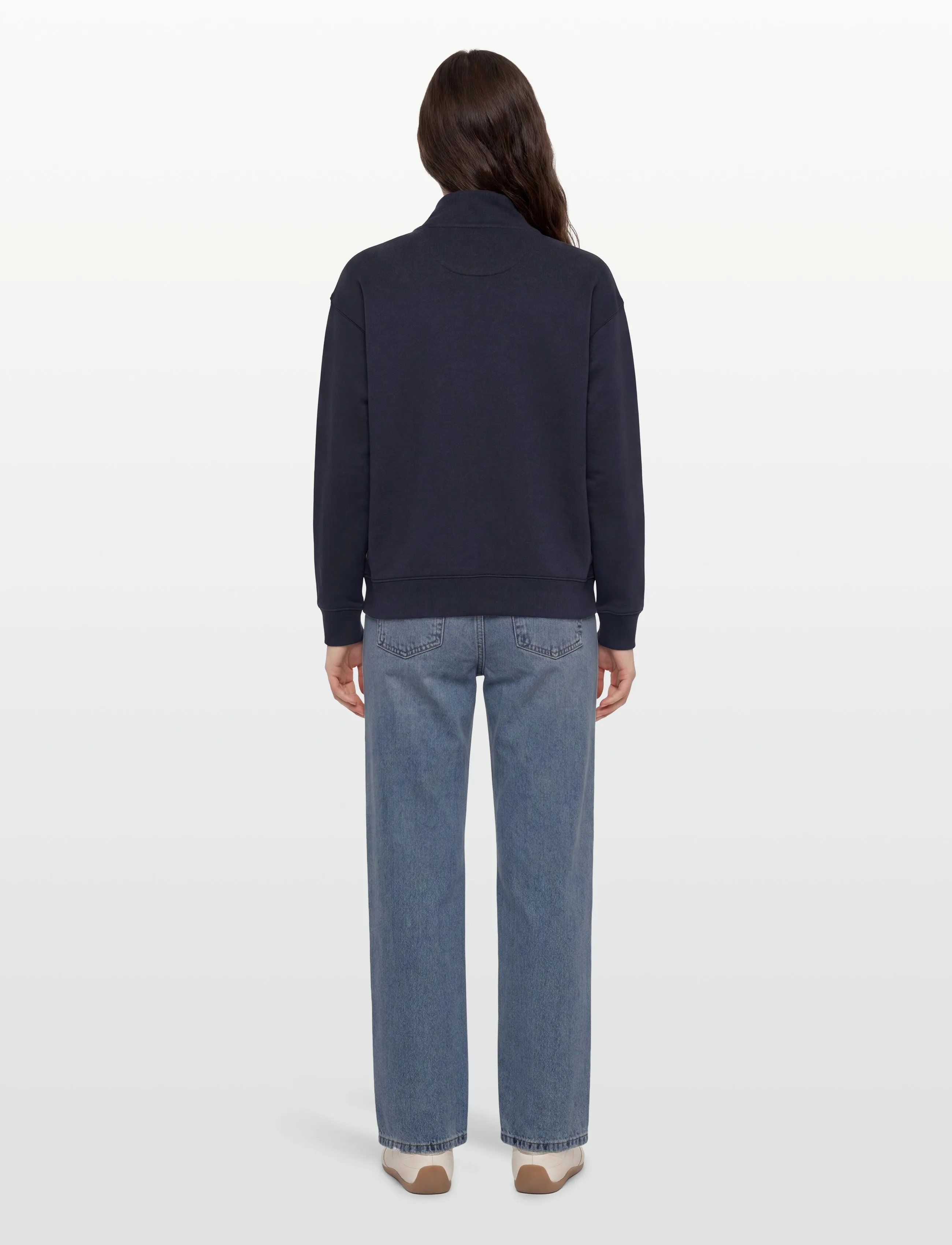 Script Half Zip Sweat 3
