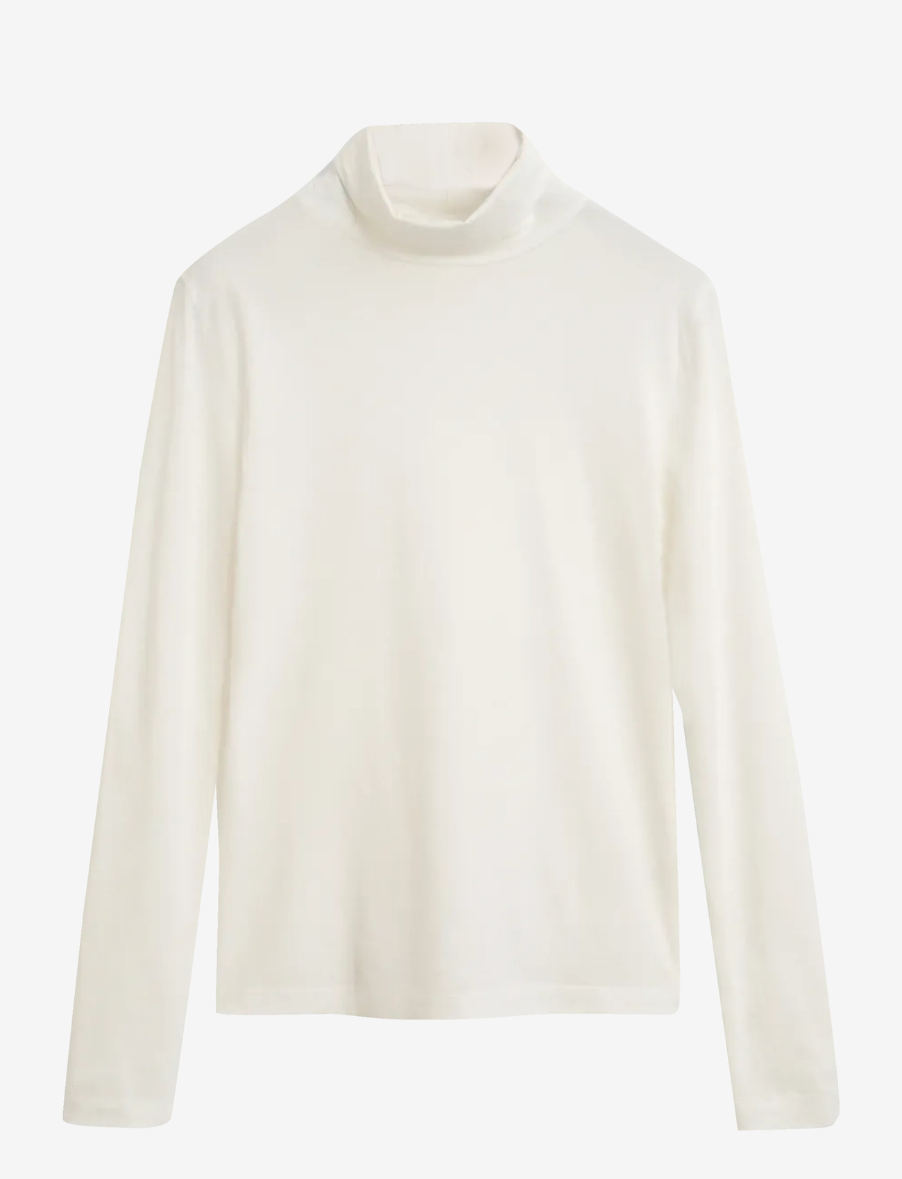 GANT - LIGHT COTTON LS TURTLENECK - rollkragenpullover - eggshell - 1