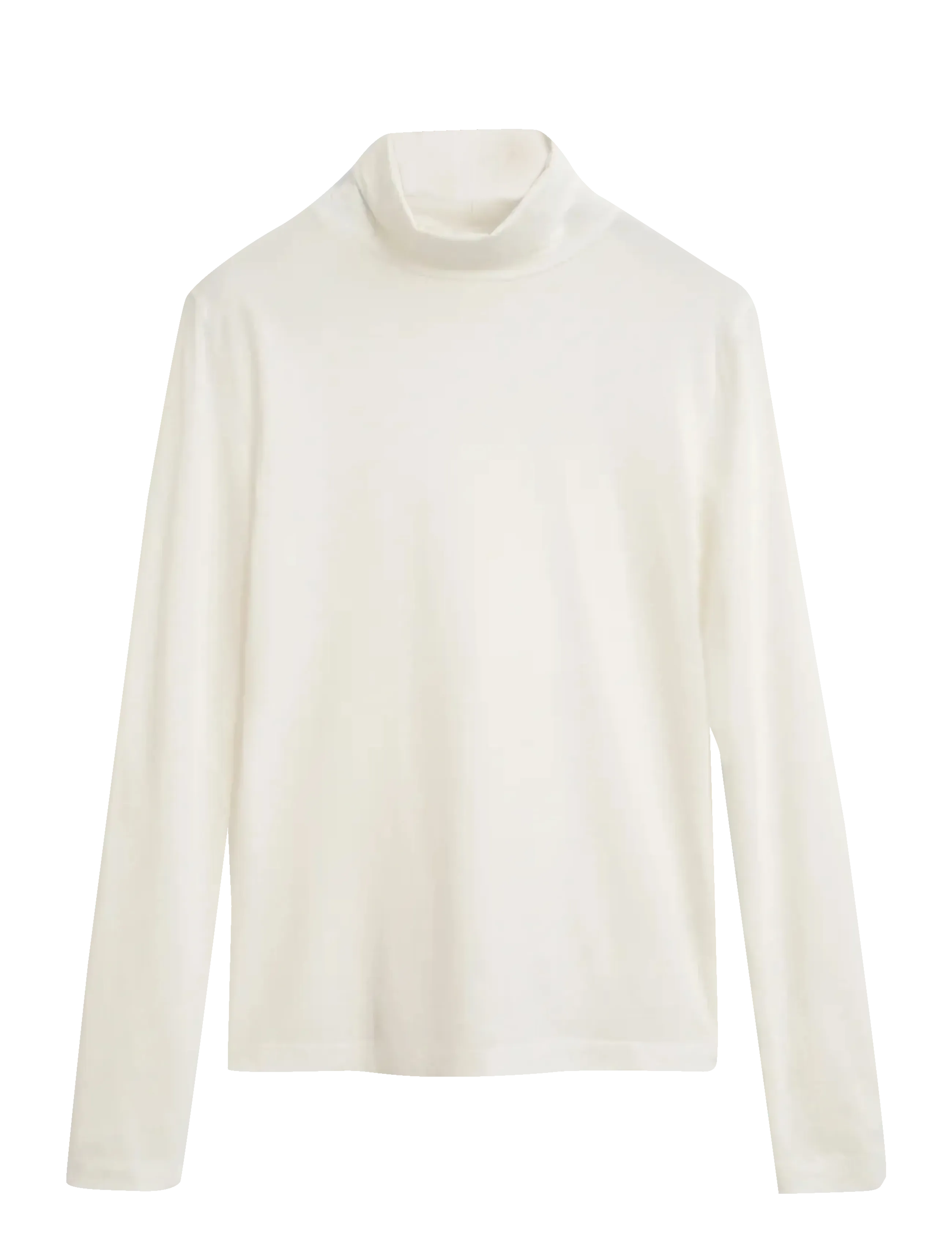 GANT LIGHT COTTON LS TURTLENECK - Kudumid - EGGSHELL / cream