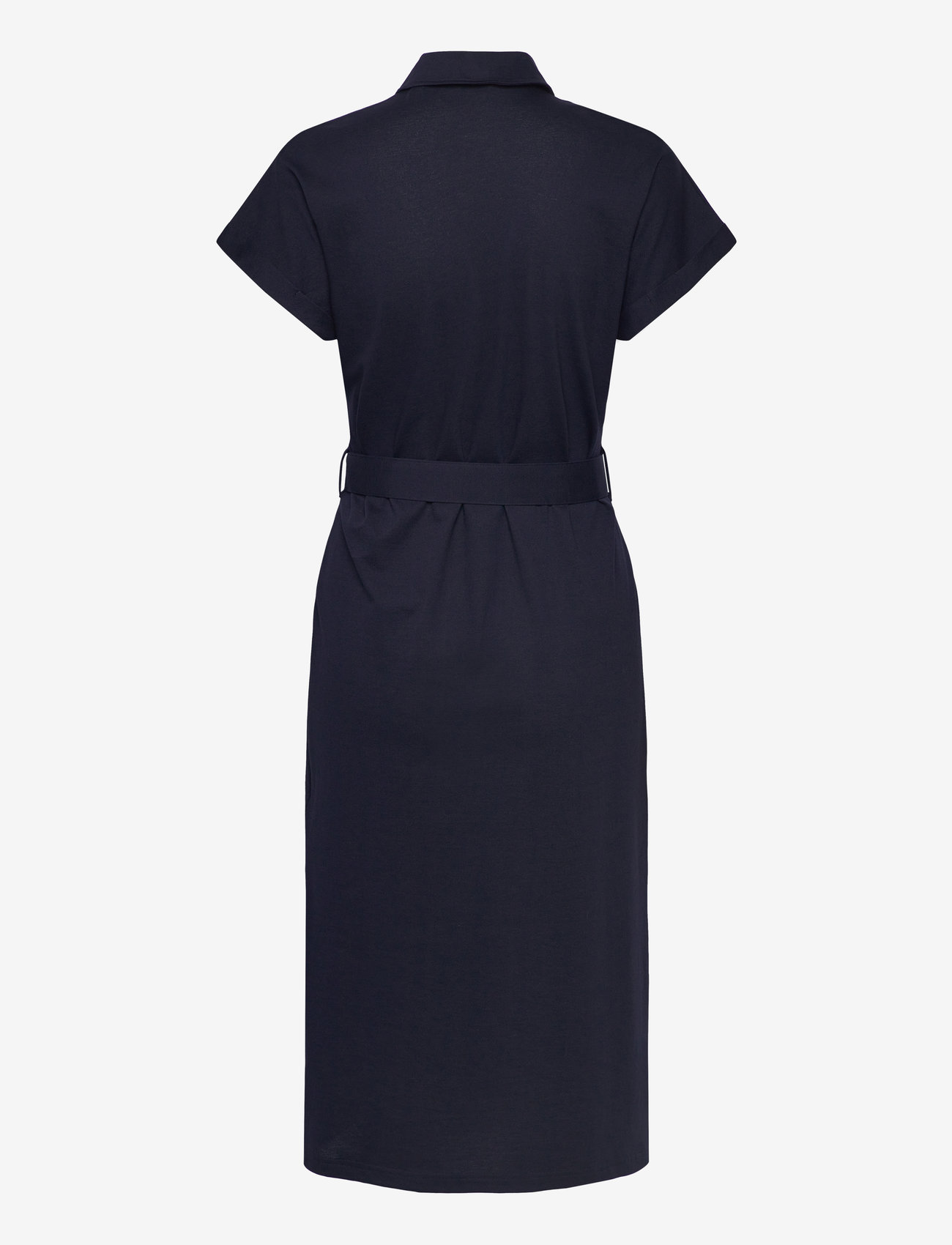 GANT - SS PIQUE POLO DRESS - hemdkleider - evening blue - 2