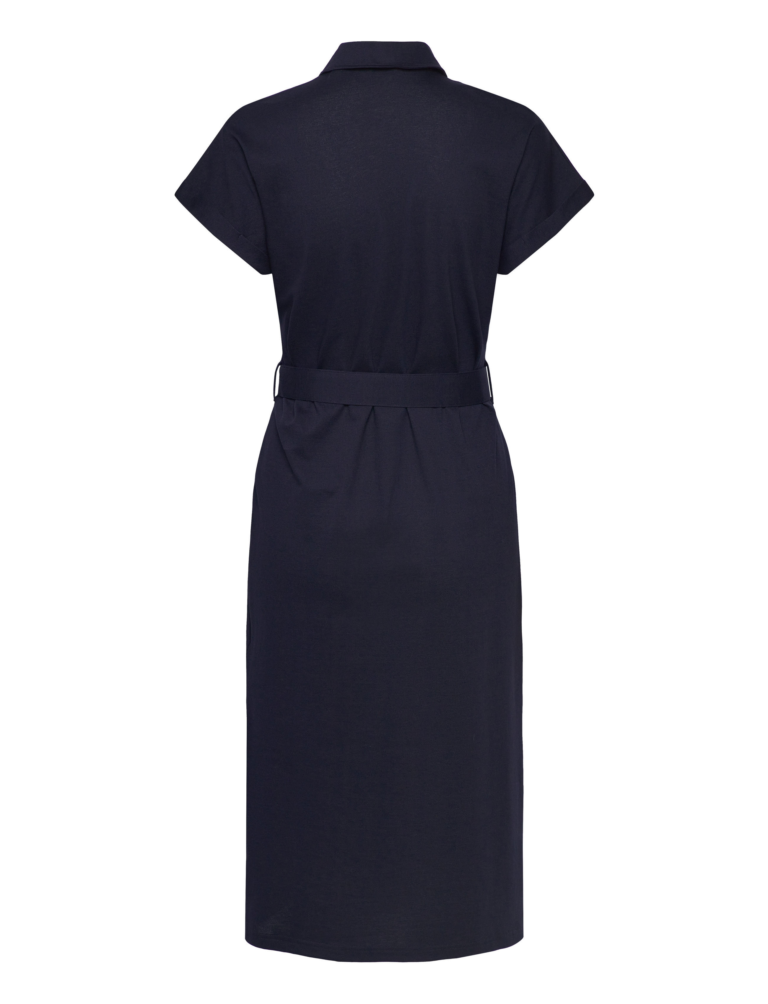 Gant - SS PIQUE POLO DRESS - robes chemises - evening blue - 2
