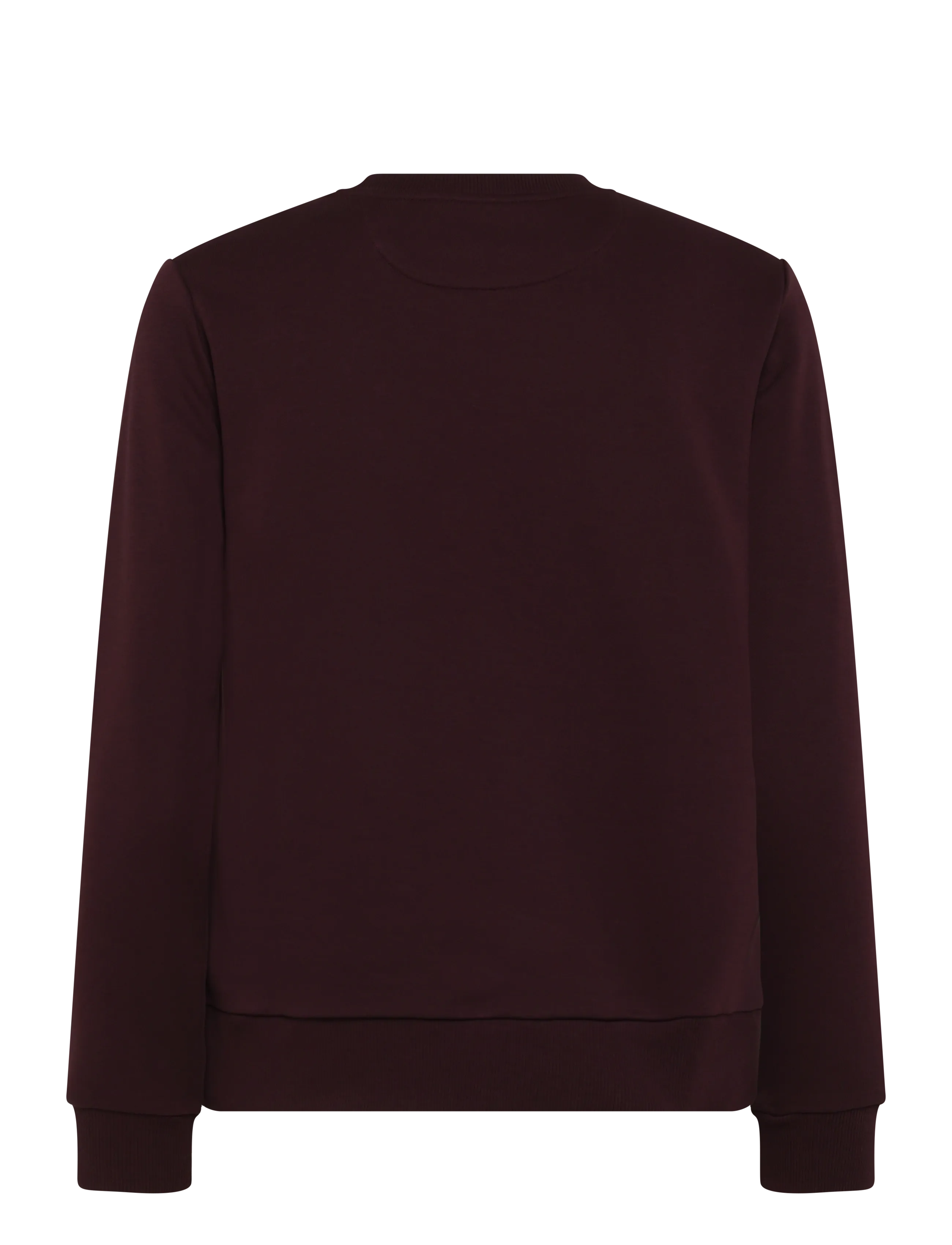 Gant - REG TONAL SHIELD C-NECK SWEAT - sweatshirts - darkened wine - 1